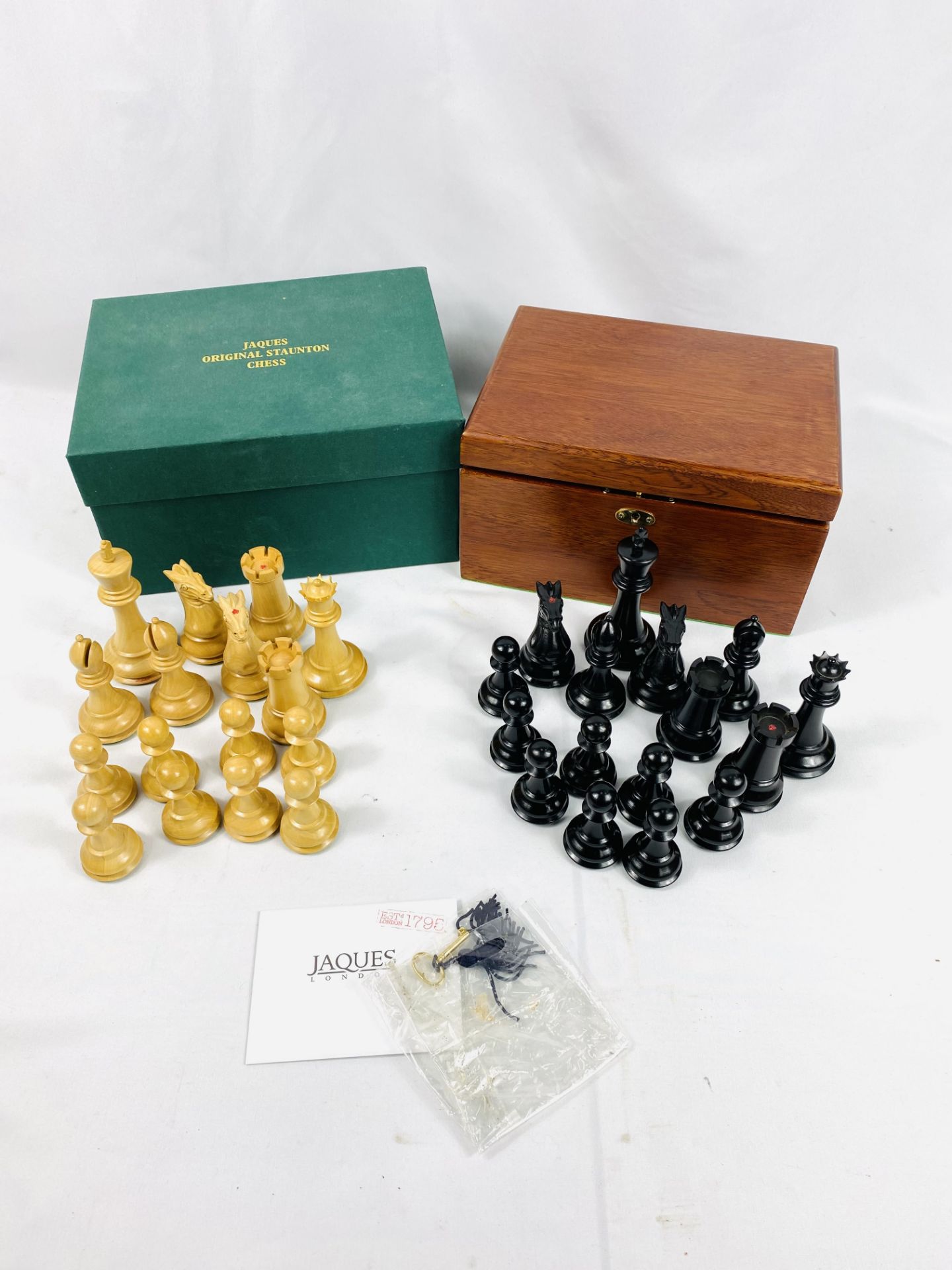 Jaques Staunton chess set - Image 6 of 6