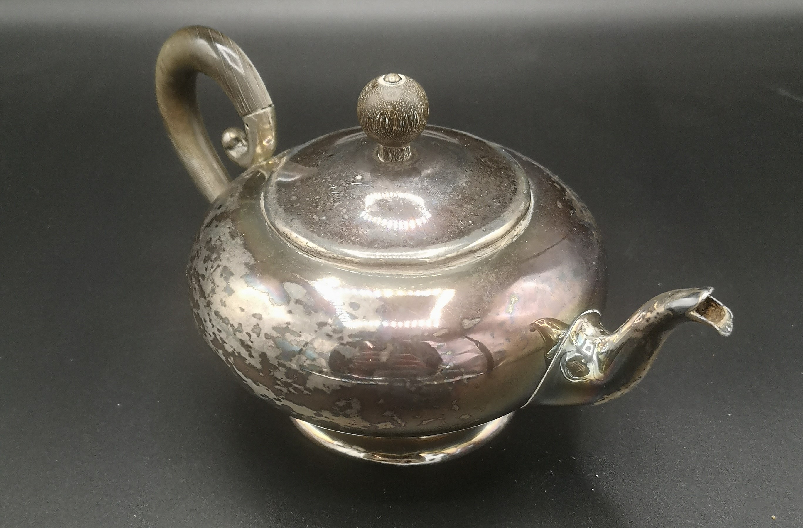 Dutch silver teapot