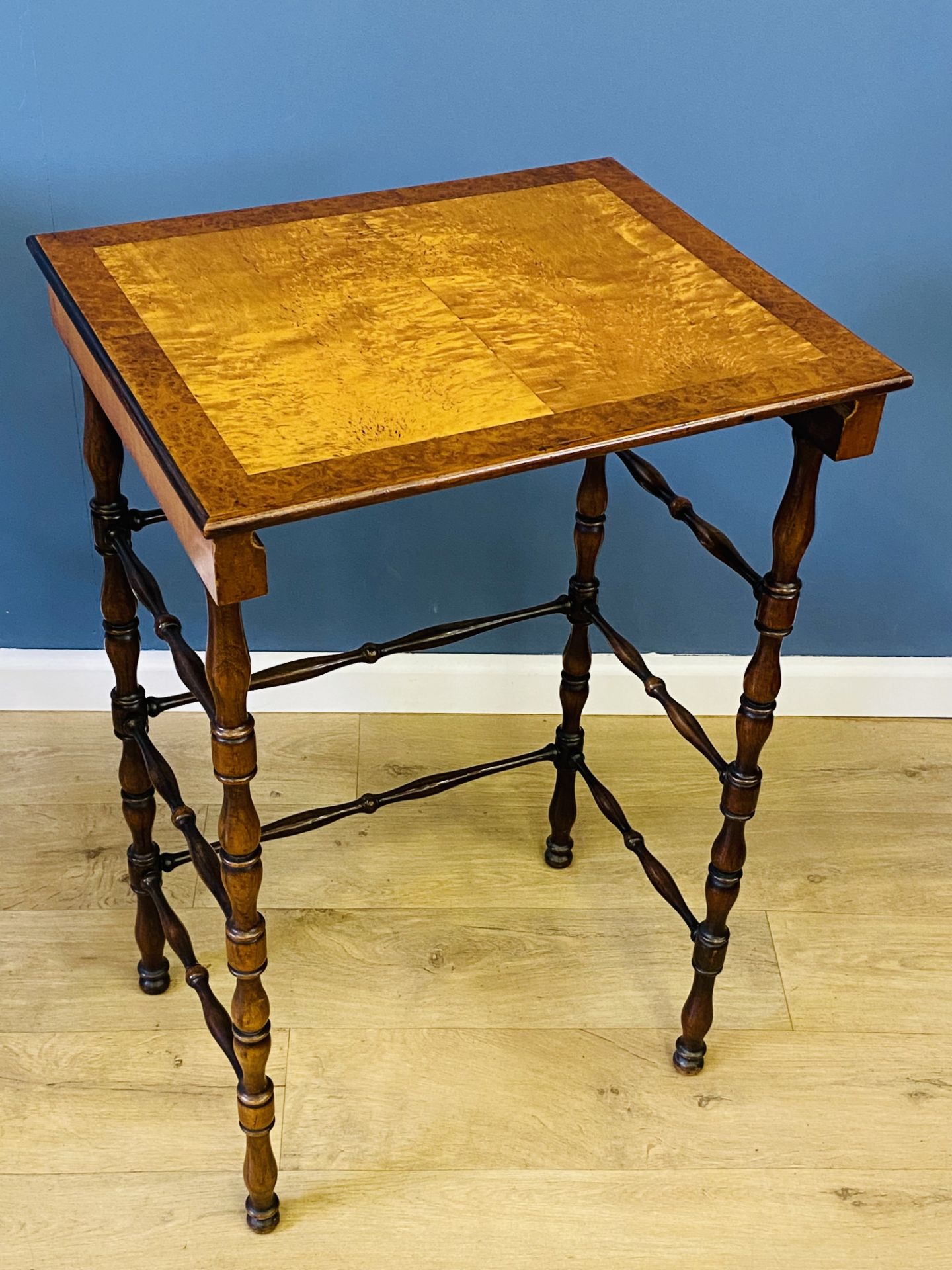 Early 19th century nest of four tables attributed to Gillows - Bild 6 aus 10