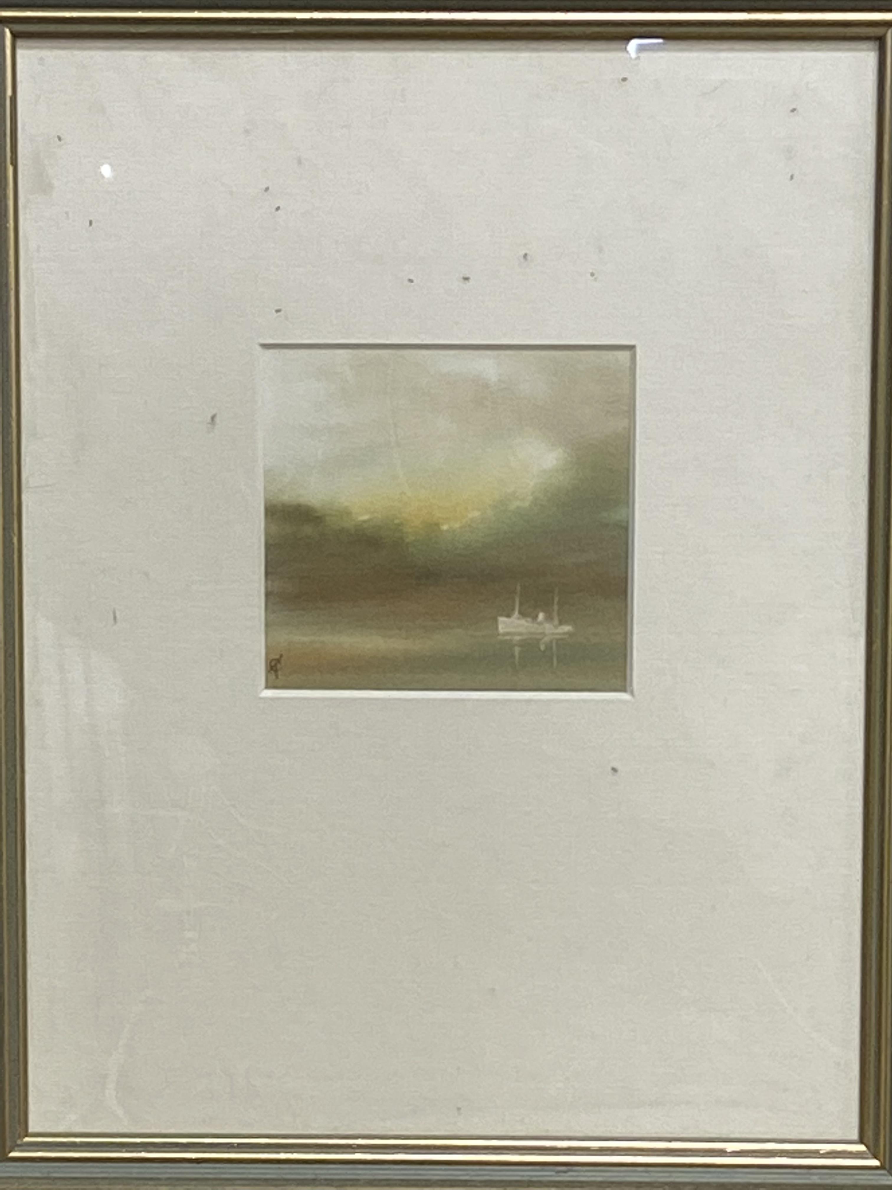 Four framed and glazed watercolours - Image 4 of 4