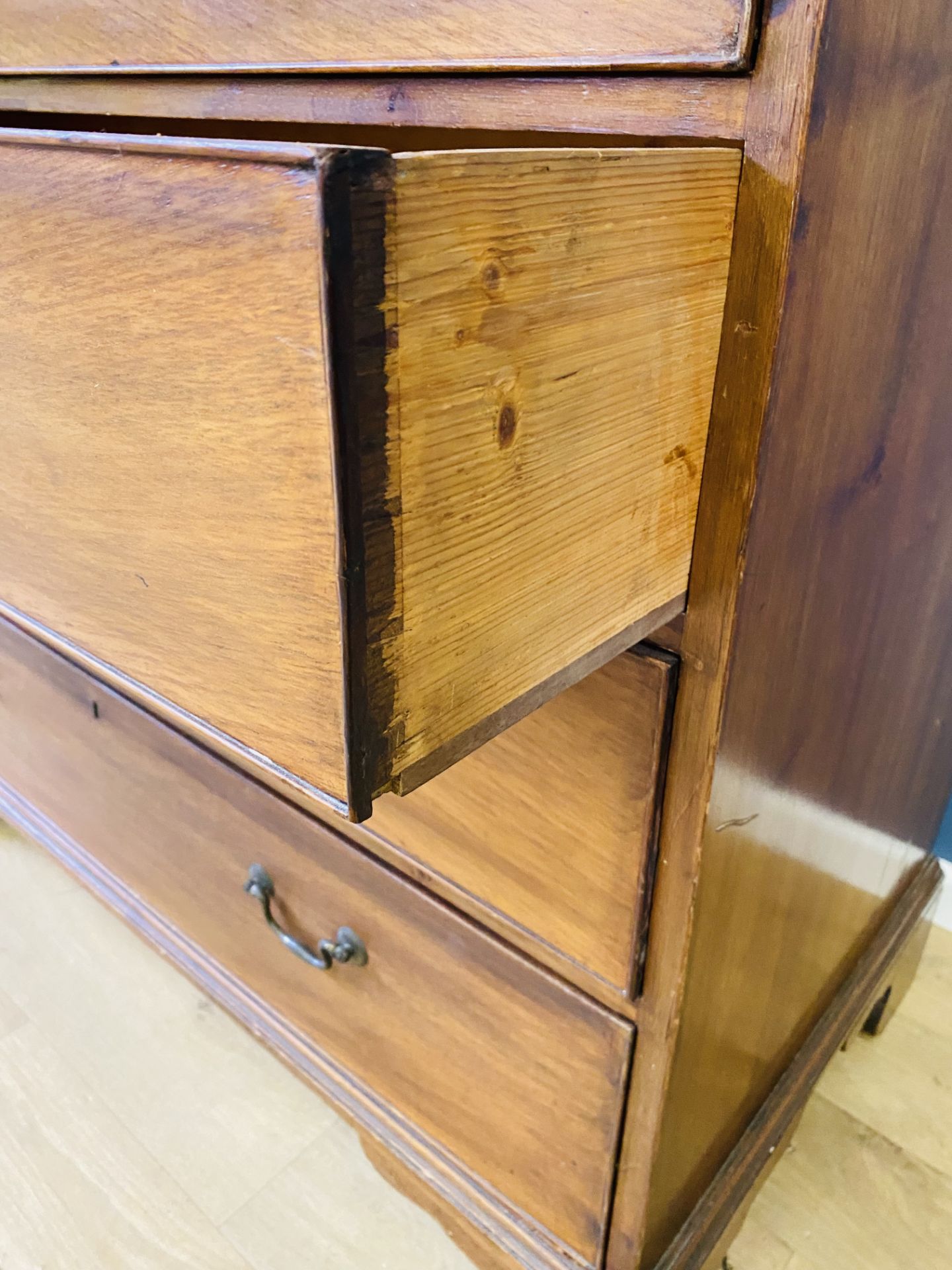 Georgian mahogany secretaire - Image 6 of 6