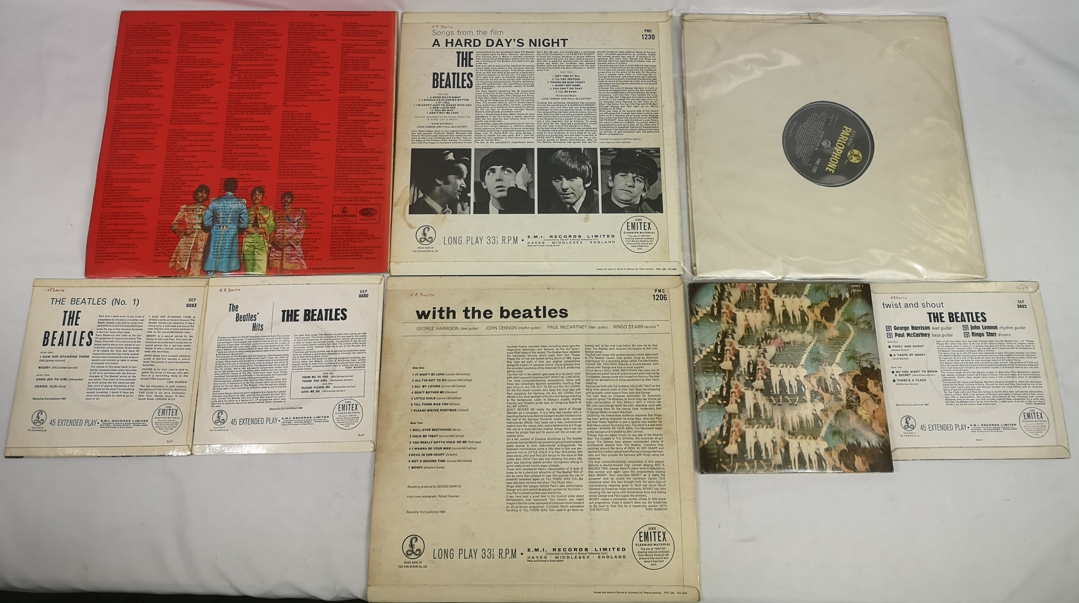 Four Beatles EP's together with four Beatles LP's - Image 10 of 10