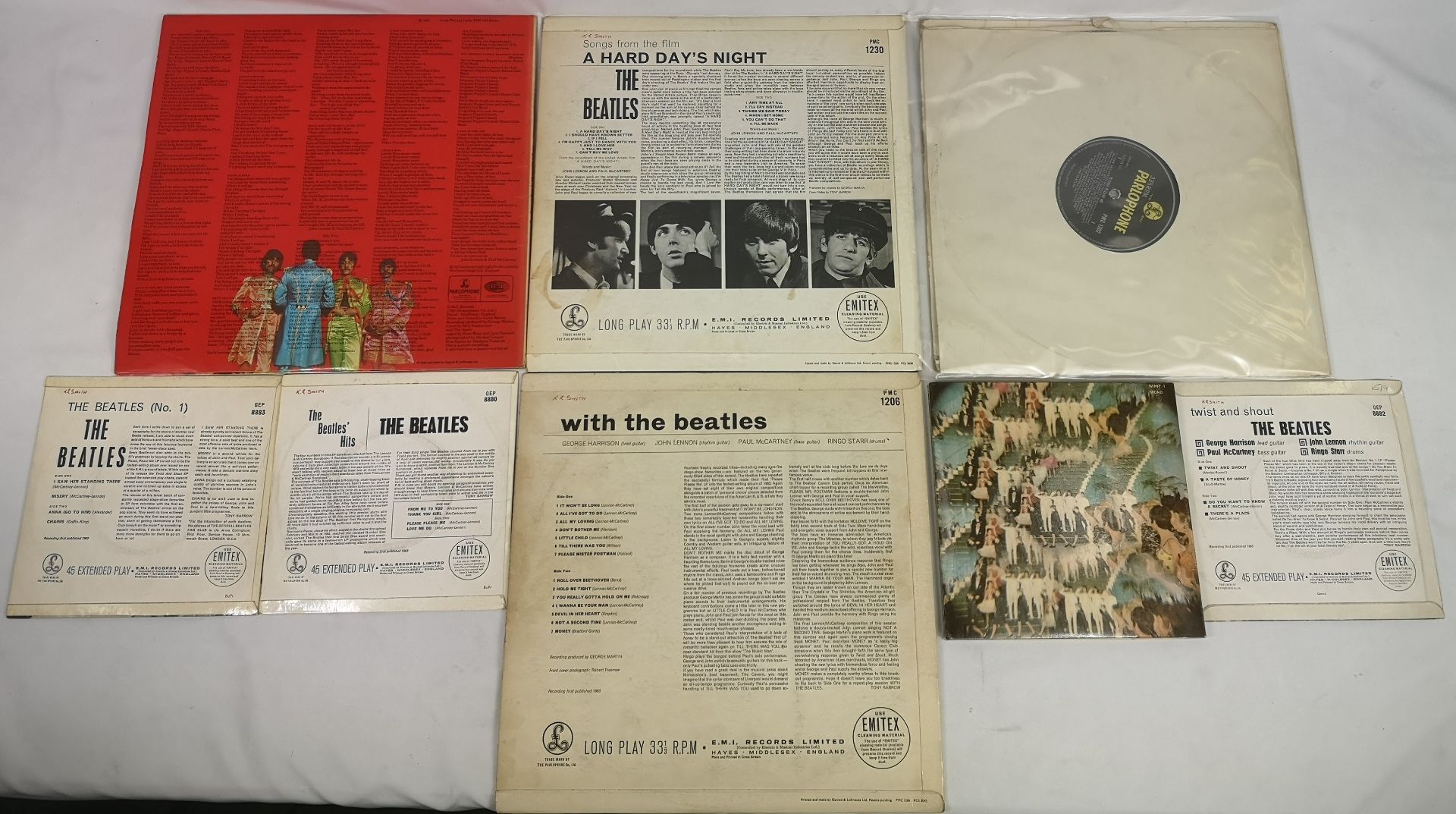 Four Beatles EP's together with four Beatles LP's - Bild 10 aus 10