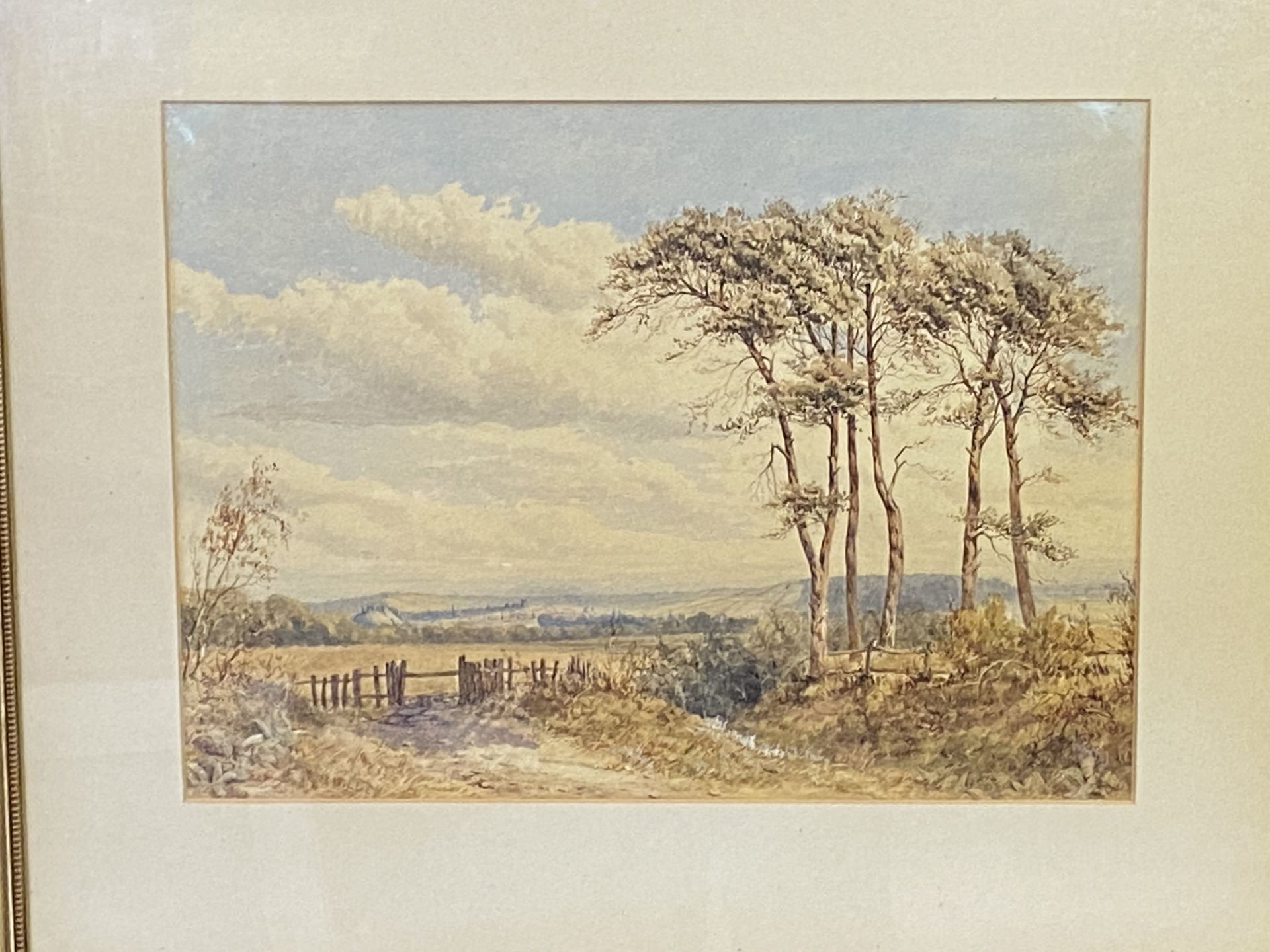 William Wilde framed and glazed watercolour - Bild 4 aus 4