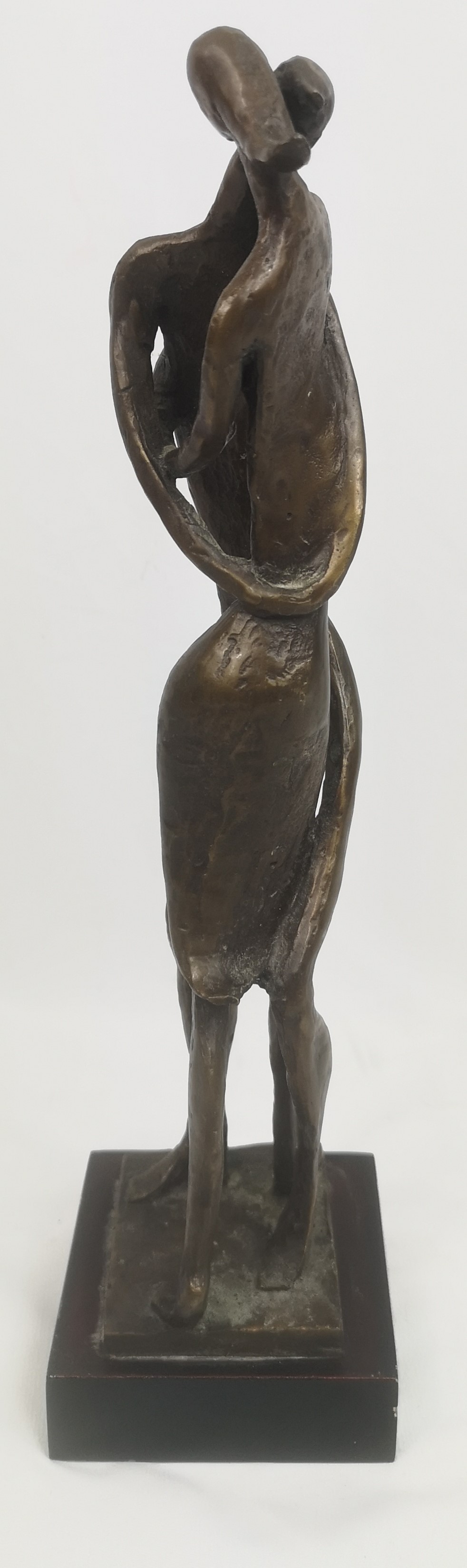 Bronze figurine of two people - Image 2 of 5