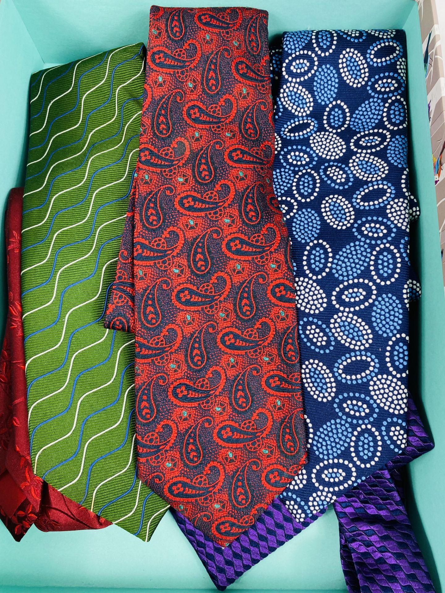 Eight Turnbull and Asser silk ties. - Image 3 of 4