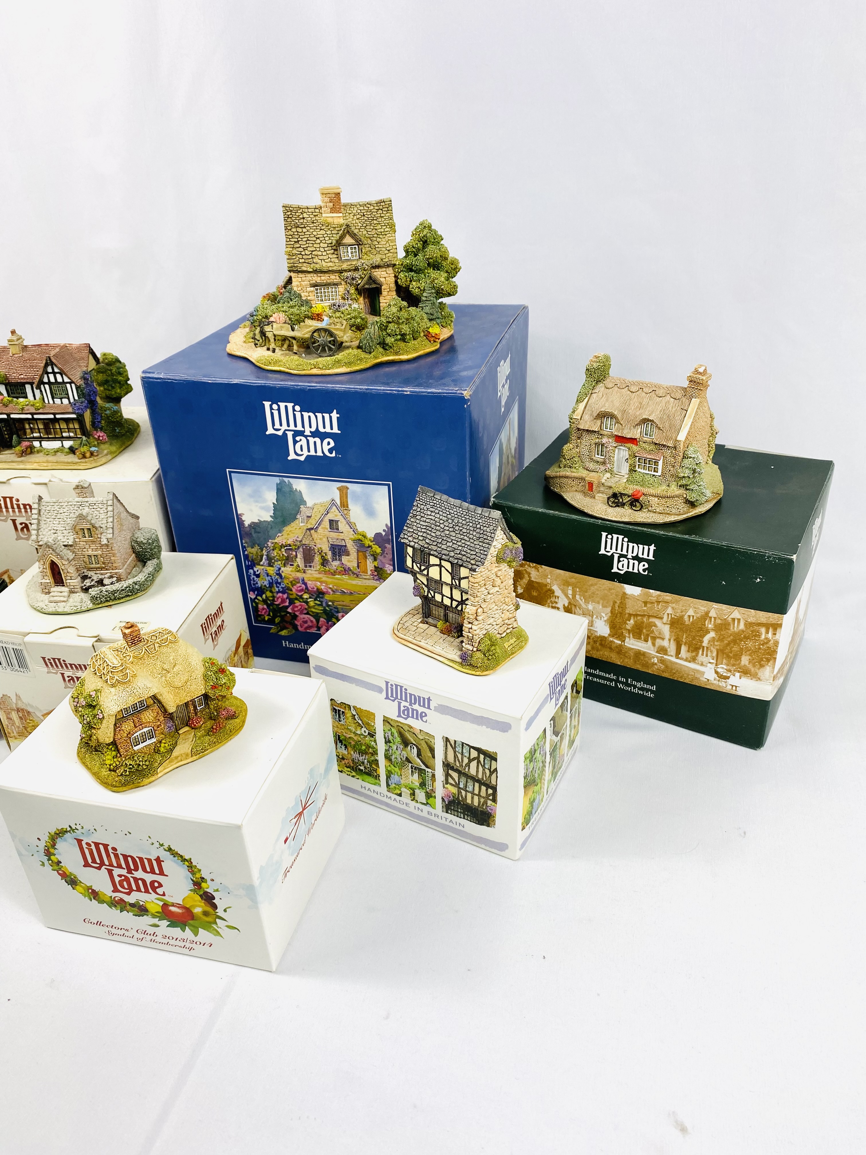 Seven Lilliput Lane Cottages - Image 3 of 4