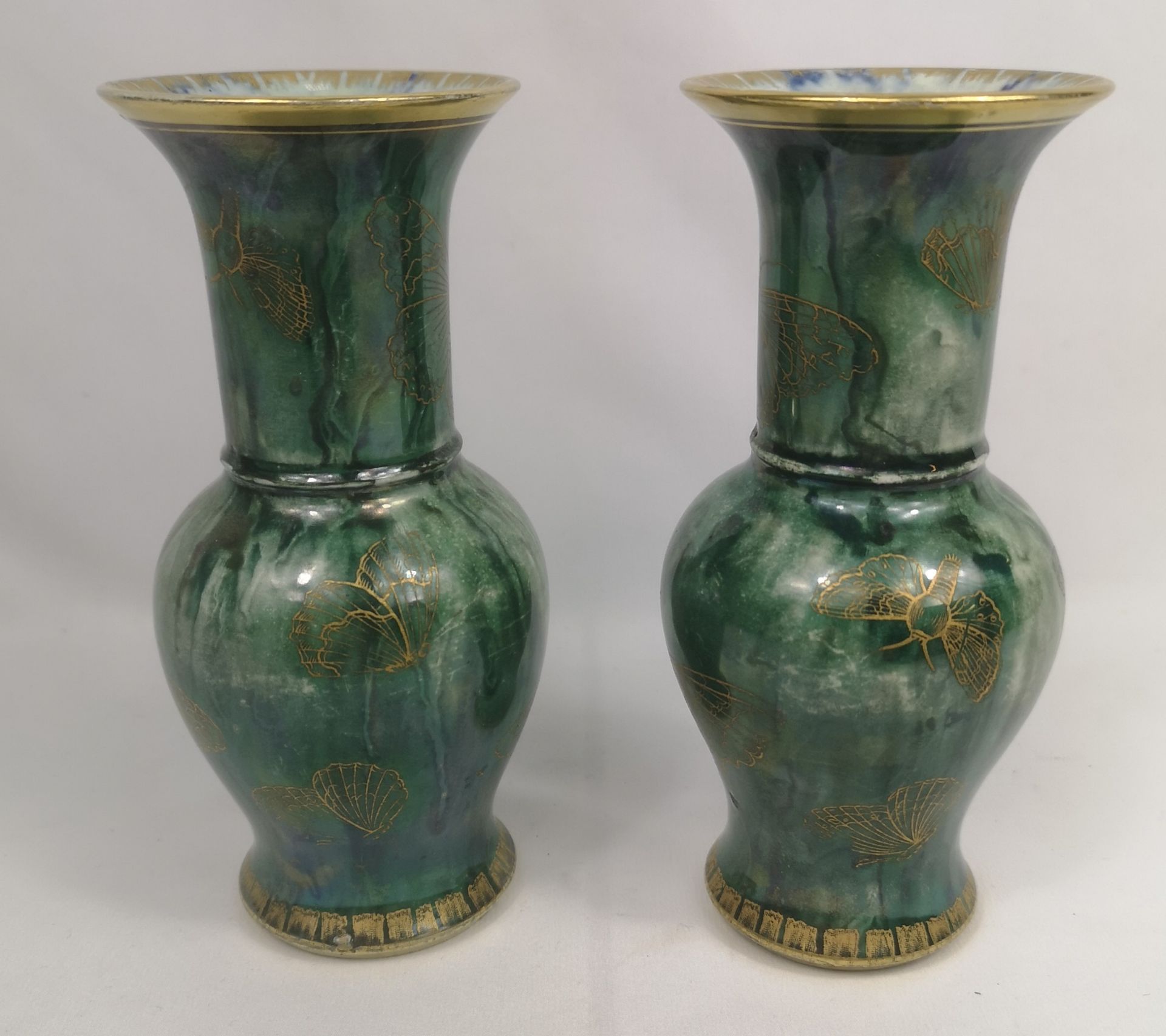 Pair of Carlton Ware Armande vases