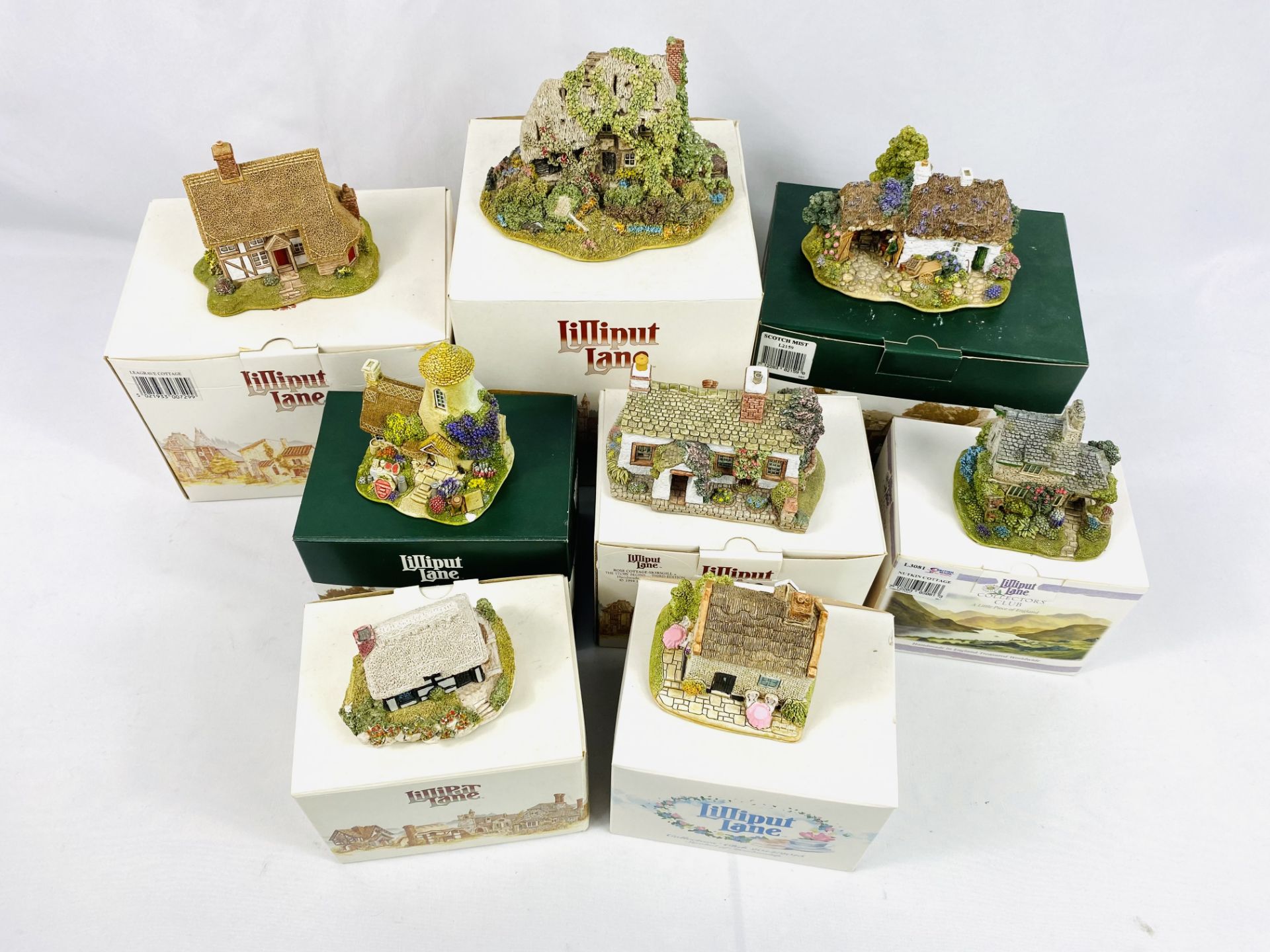 Eight Lilliput Lane Cottages in boxes - Image 2 of 4