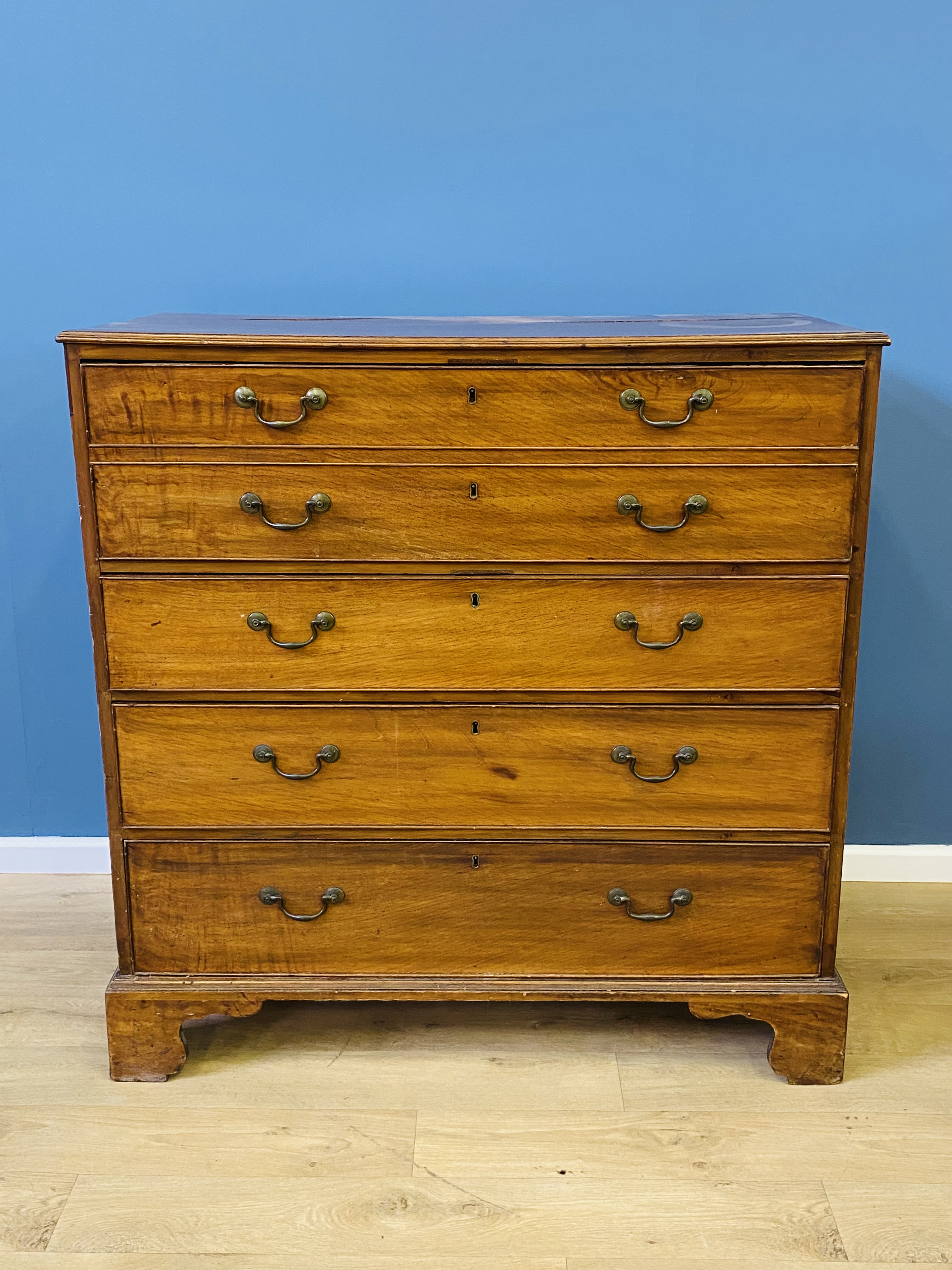 Georgian mahogany secretaire