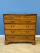 Georgian mahogany secretaire