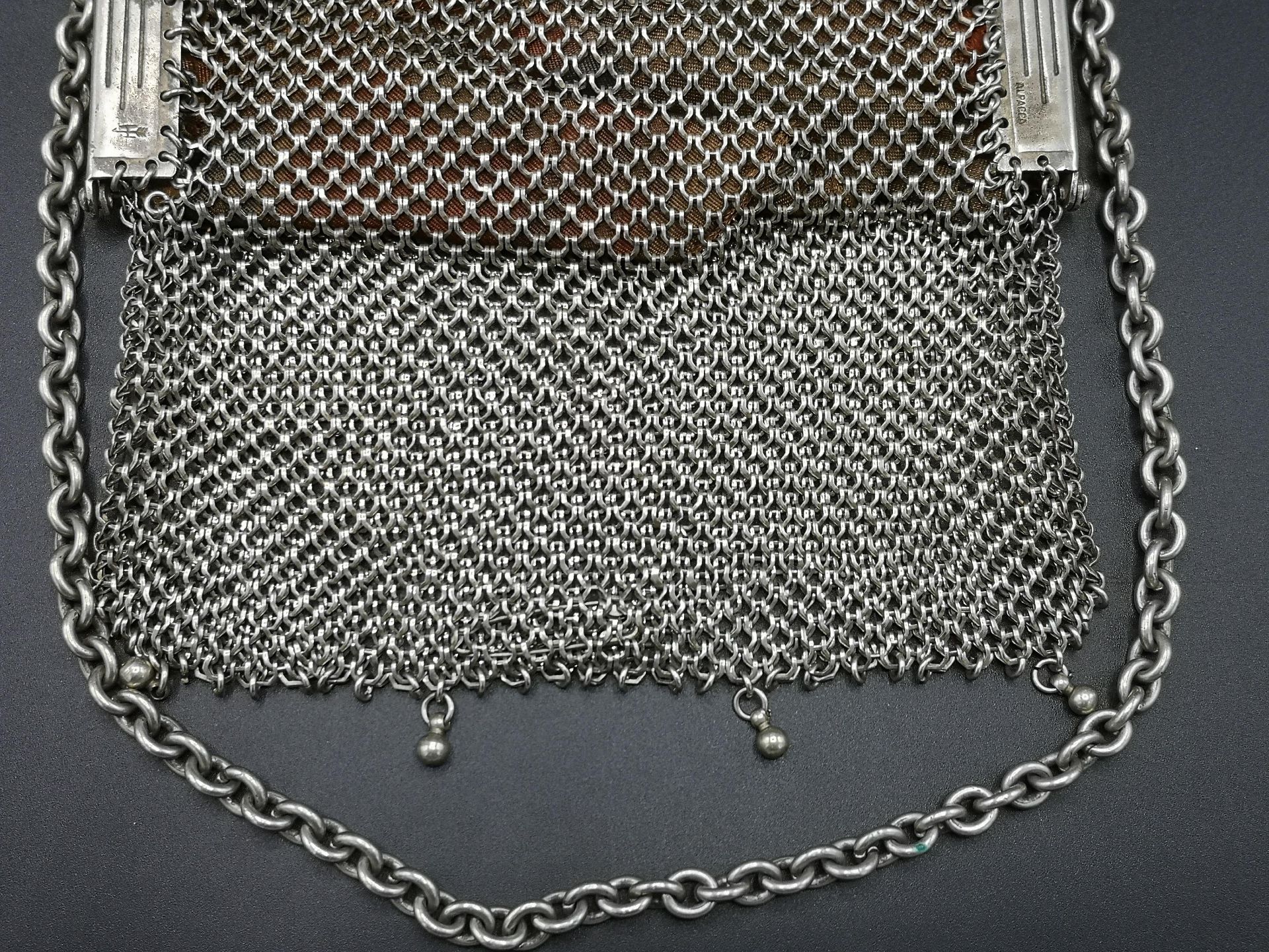 Alpacca mesh purse - Image 3 of 6
