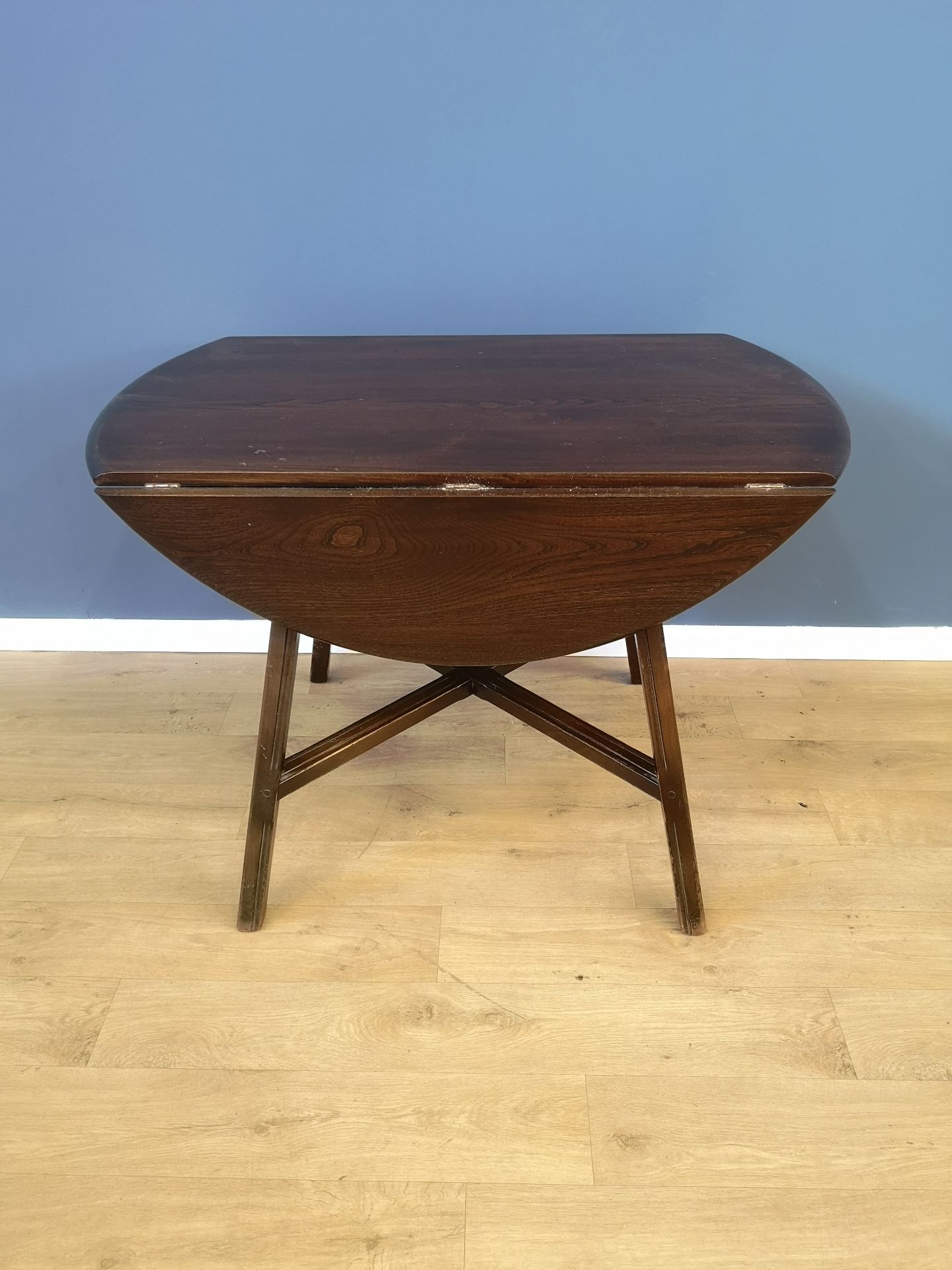 Ercol drop leaf table - Image 2 of 4
