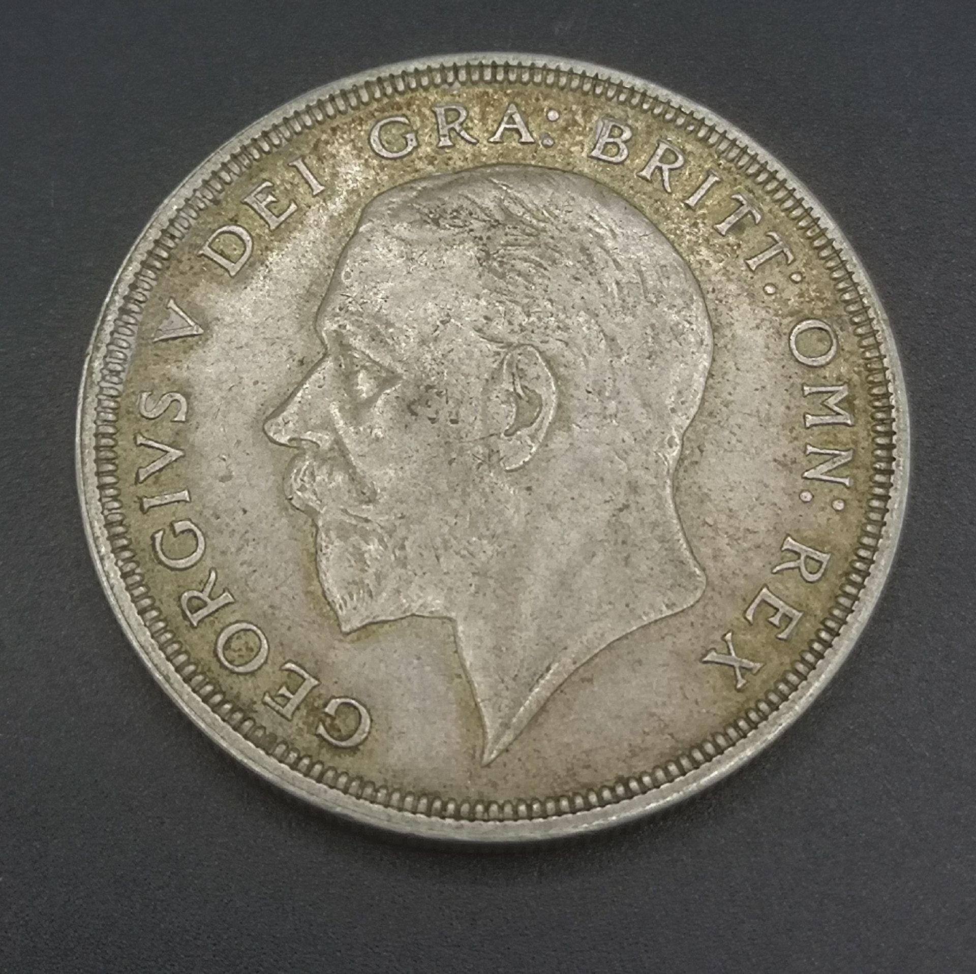King George V 1933 wreath crown coin - Image 2 of 4