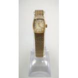 Ladies Omega wristwatch in 9ct gold case
