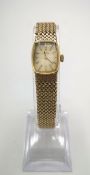 Ladies Omega wristwatch in 9ct gold case