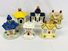Six Victorian Staffordshire cottages