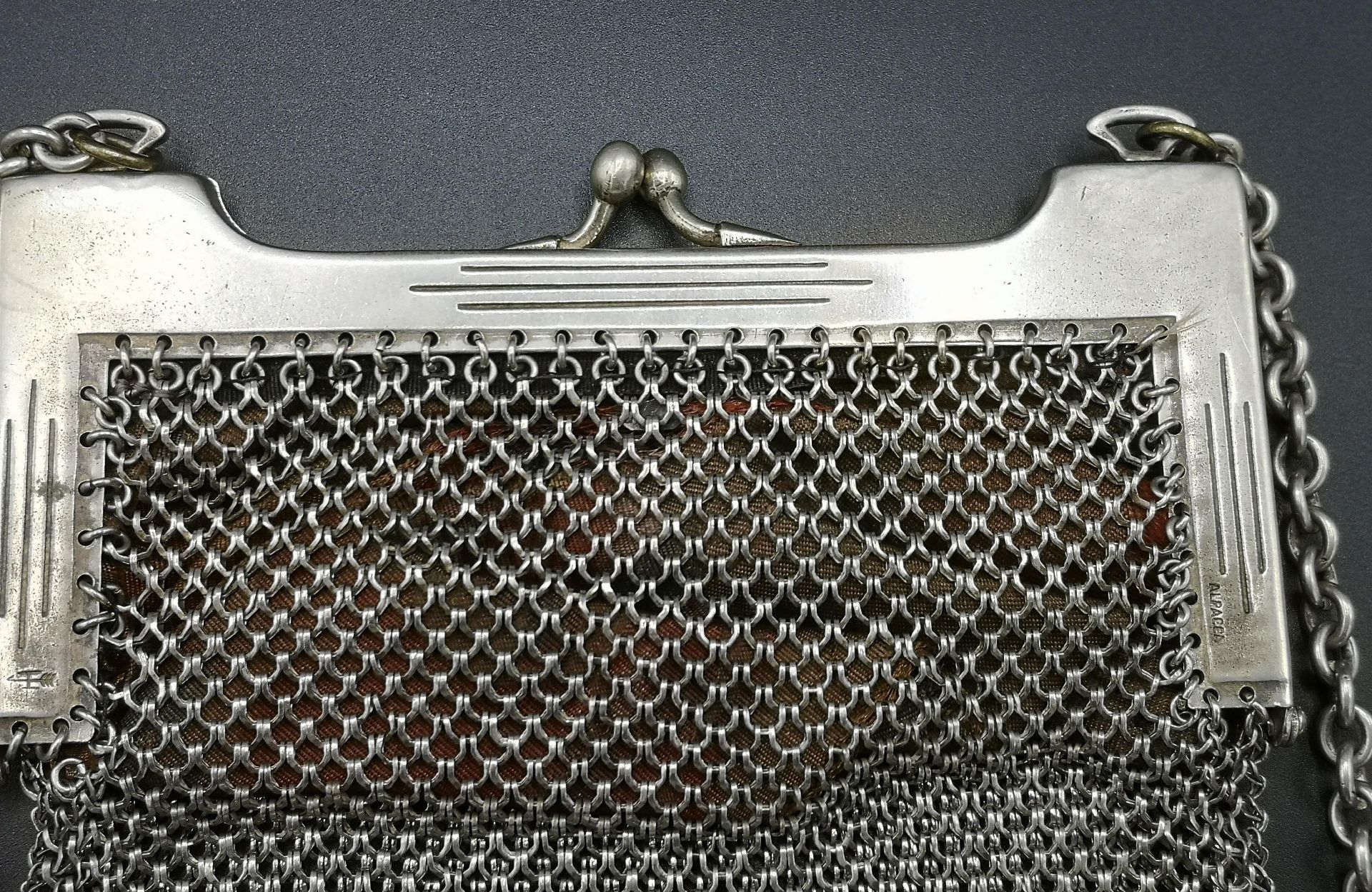 Alpacca mesh purse - Image 2 of 6