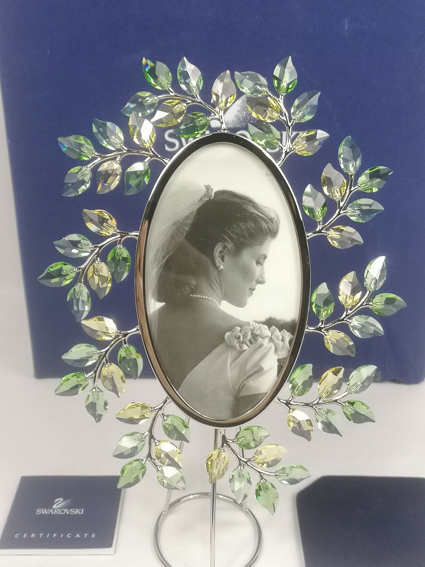 Boxed swarovski crystal photo frame - Image 3 of 4