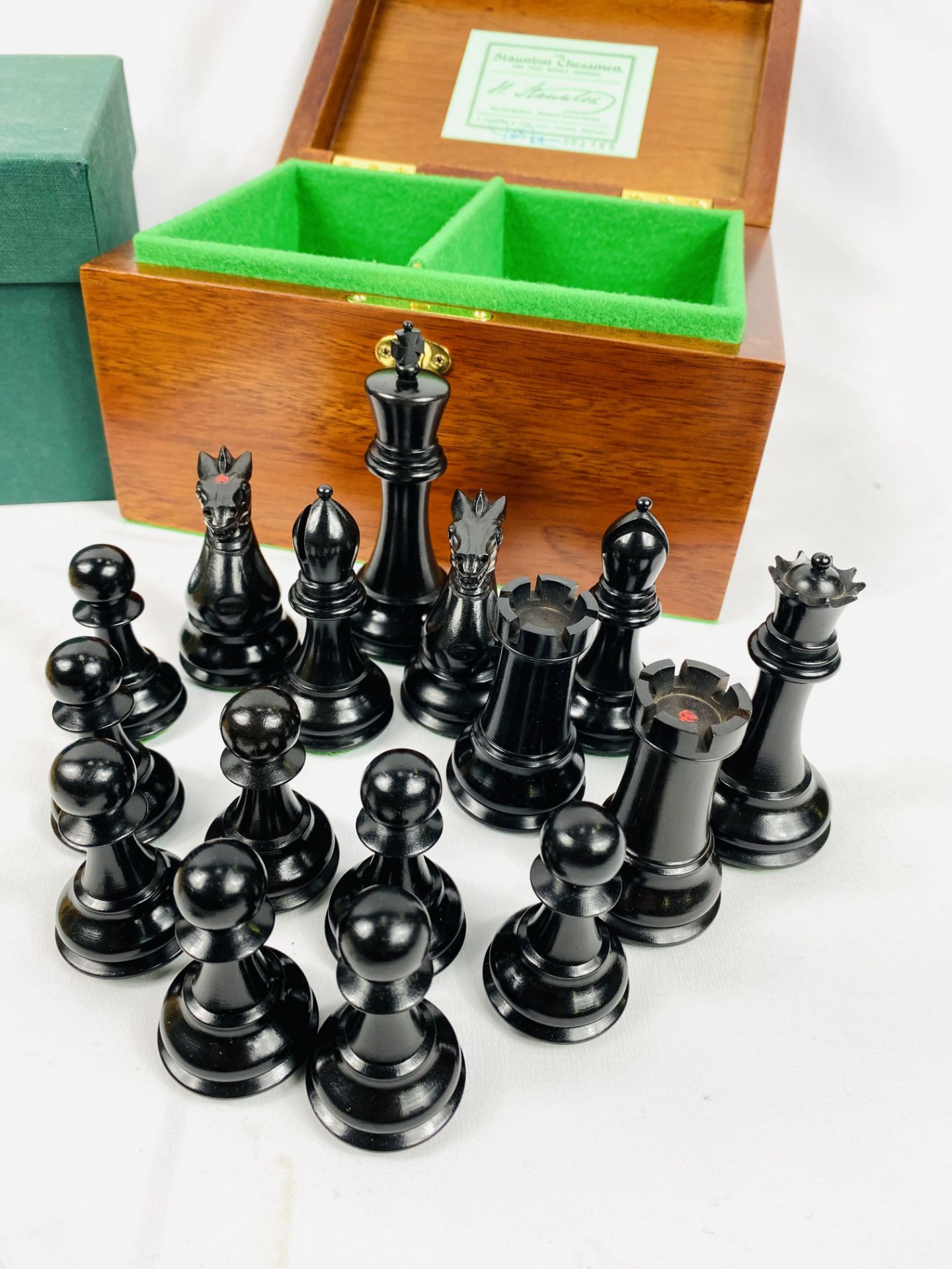 Jaques Staunton chess set - Image 3 of 6
