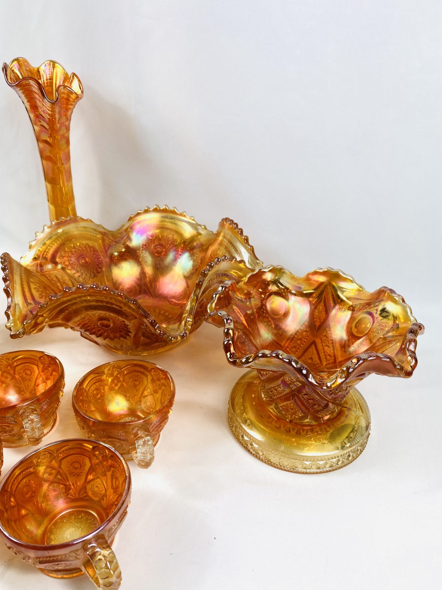 Quantity of carnival glass - Image 3 of 5