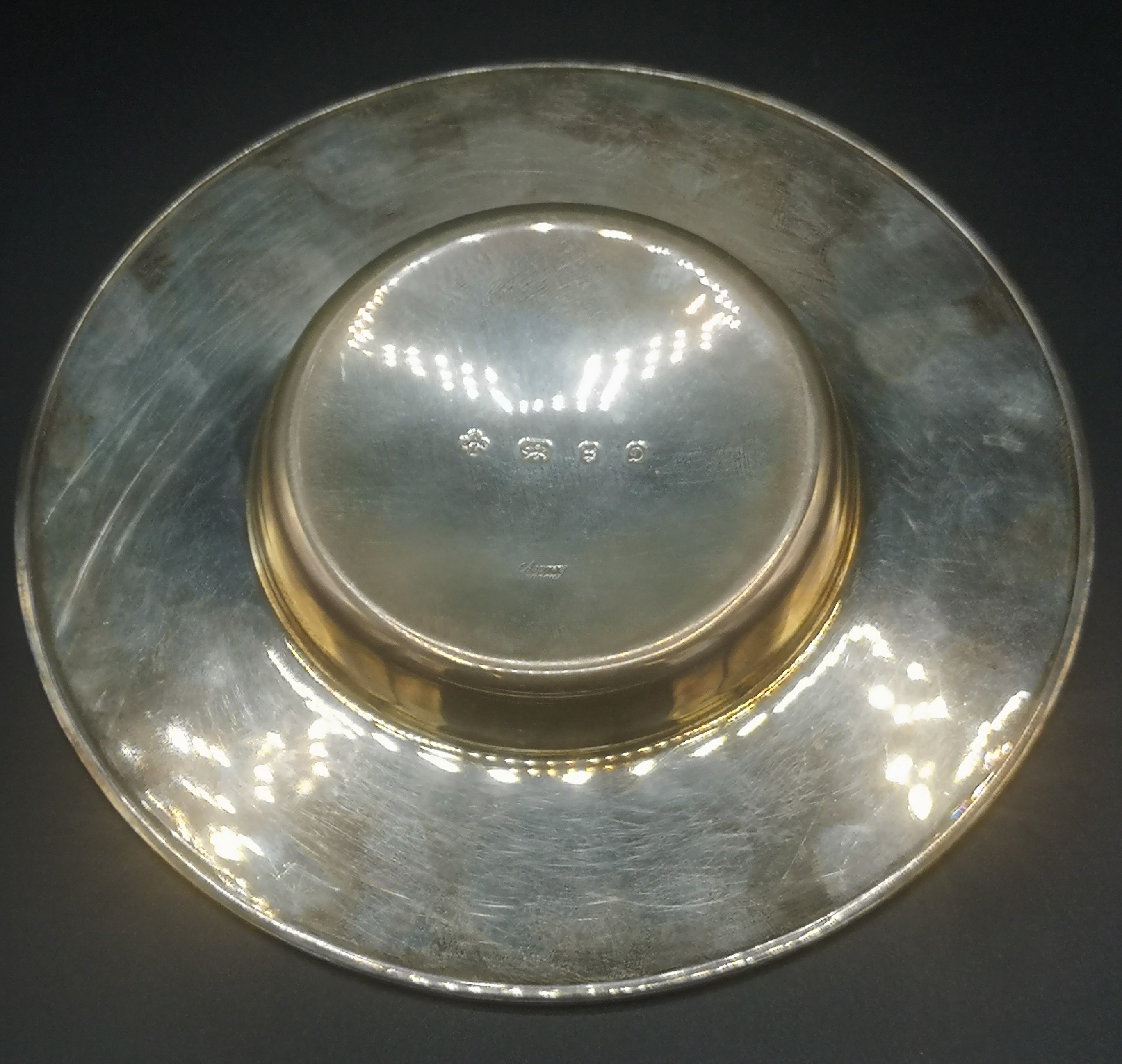 Sultanate of Oman silver dish by Asprey - Image 4 of 5