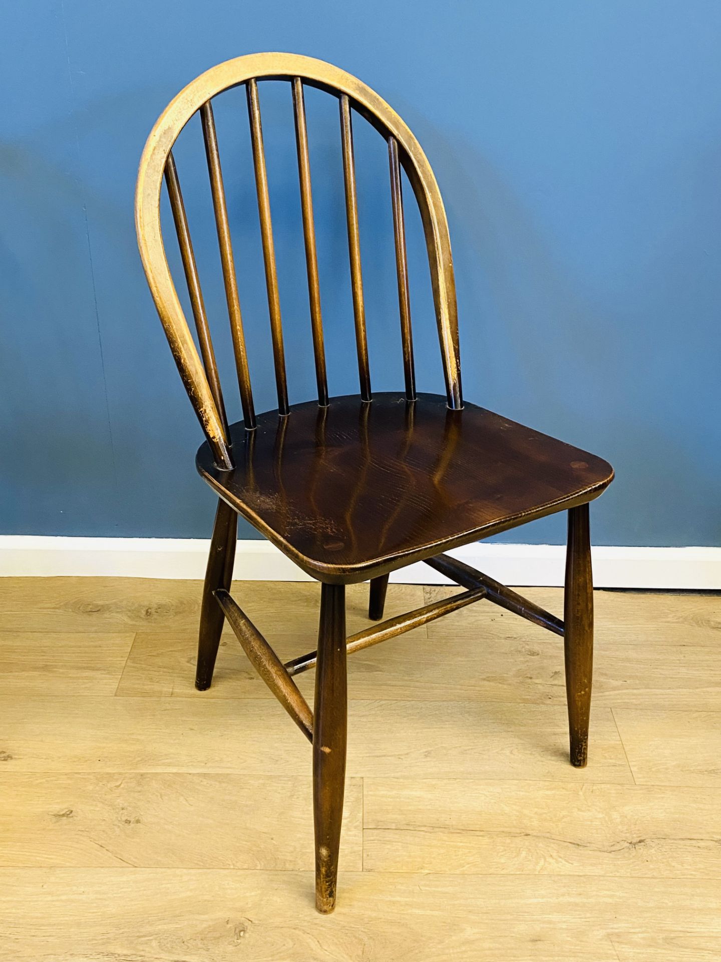 Four Ercol dining chairs - Image 3 of 5