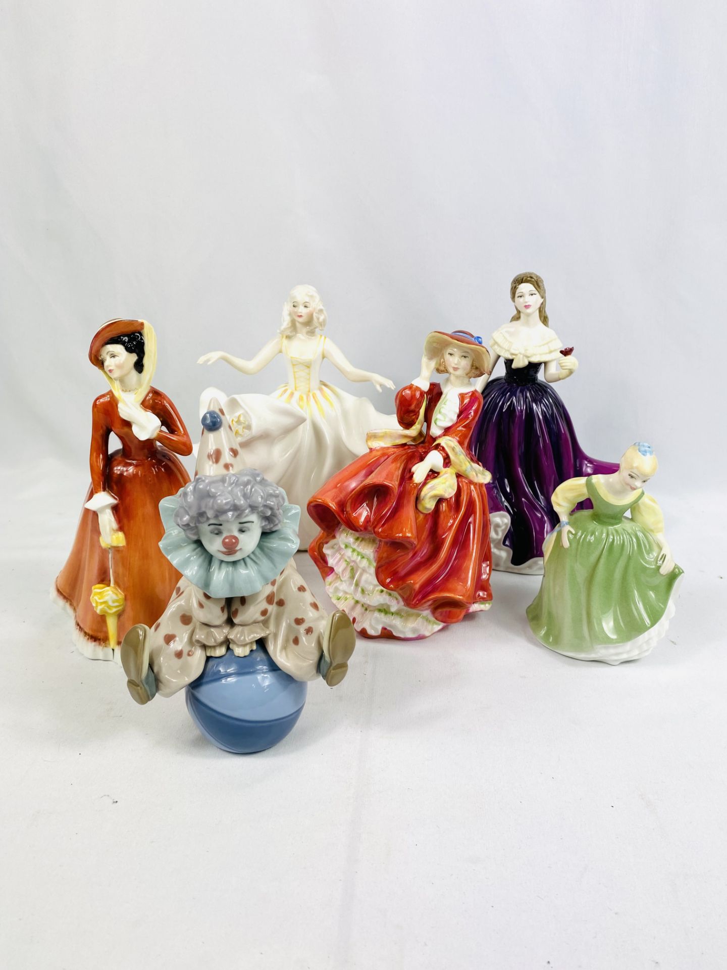 Five Royal Doulton figurines - Bild 4 aus 5