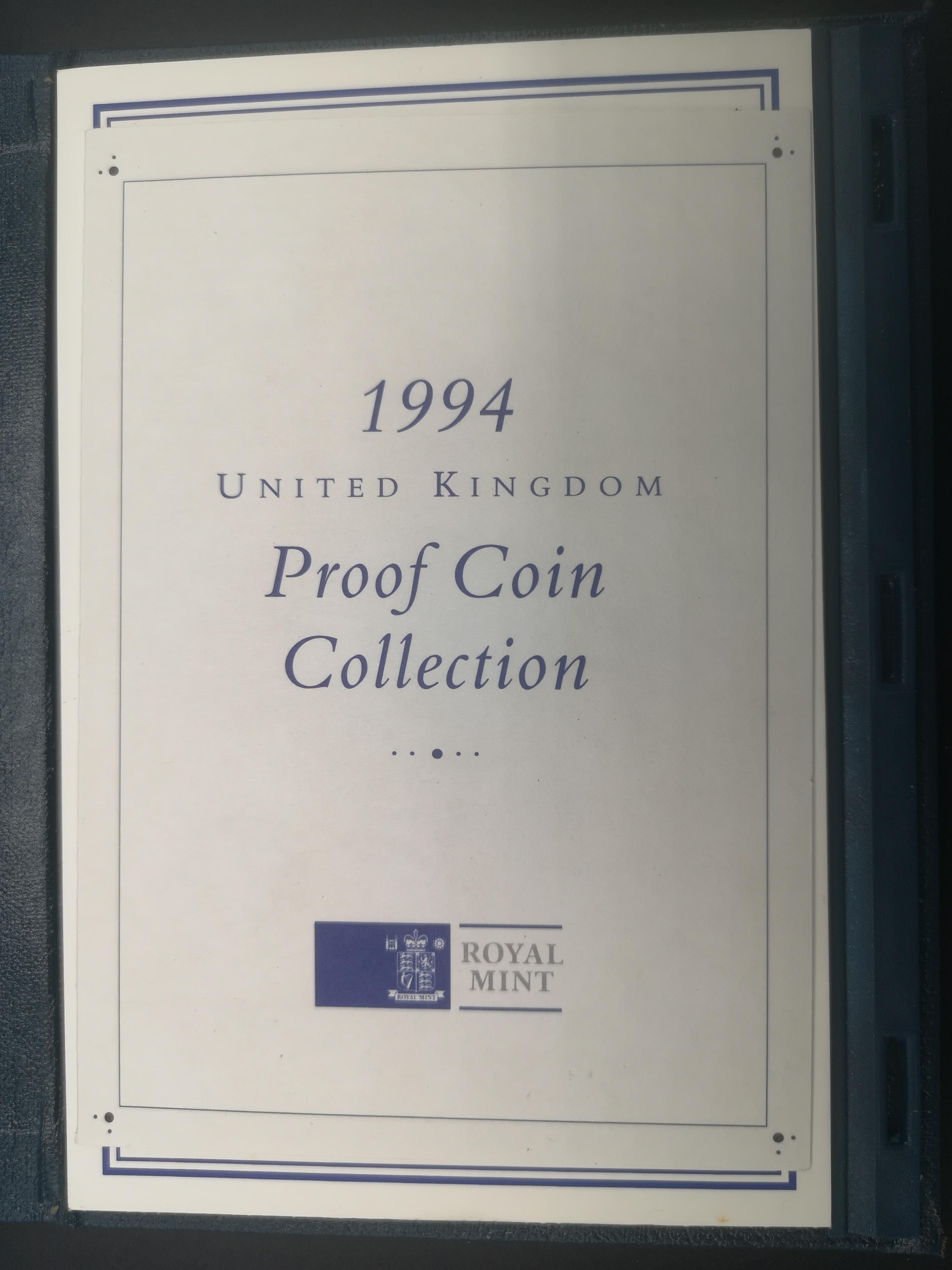 1994 Royal Mint proof set - Image 2 of 3