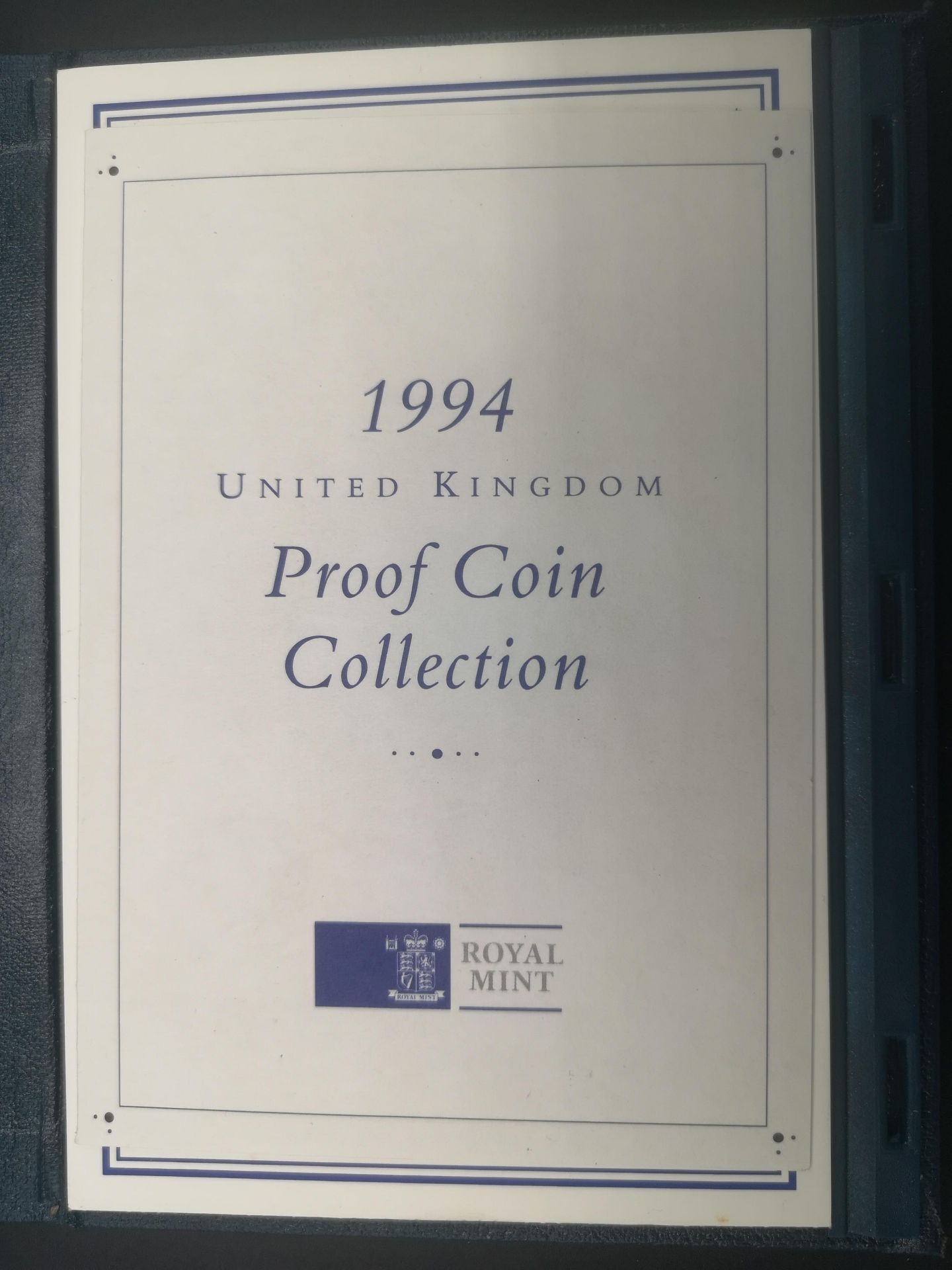 1994 Royal Mint proof set - Image 2 of 3