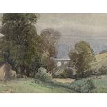 W.R. Ward - framed and glazed watercolour