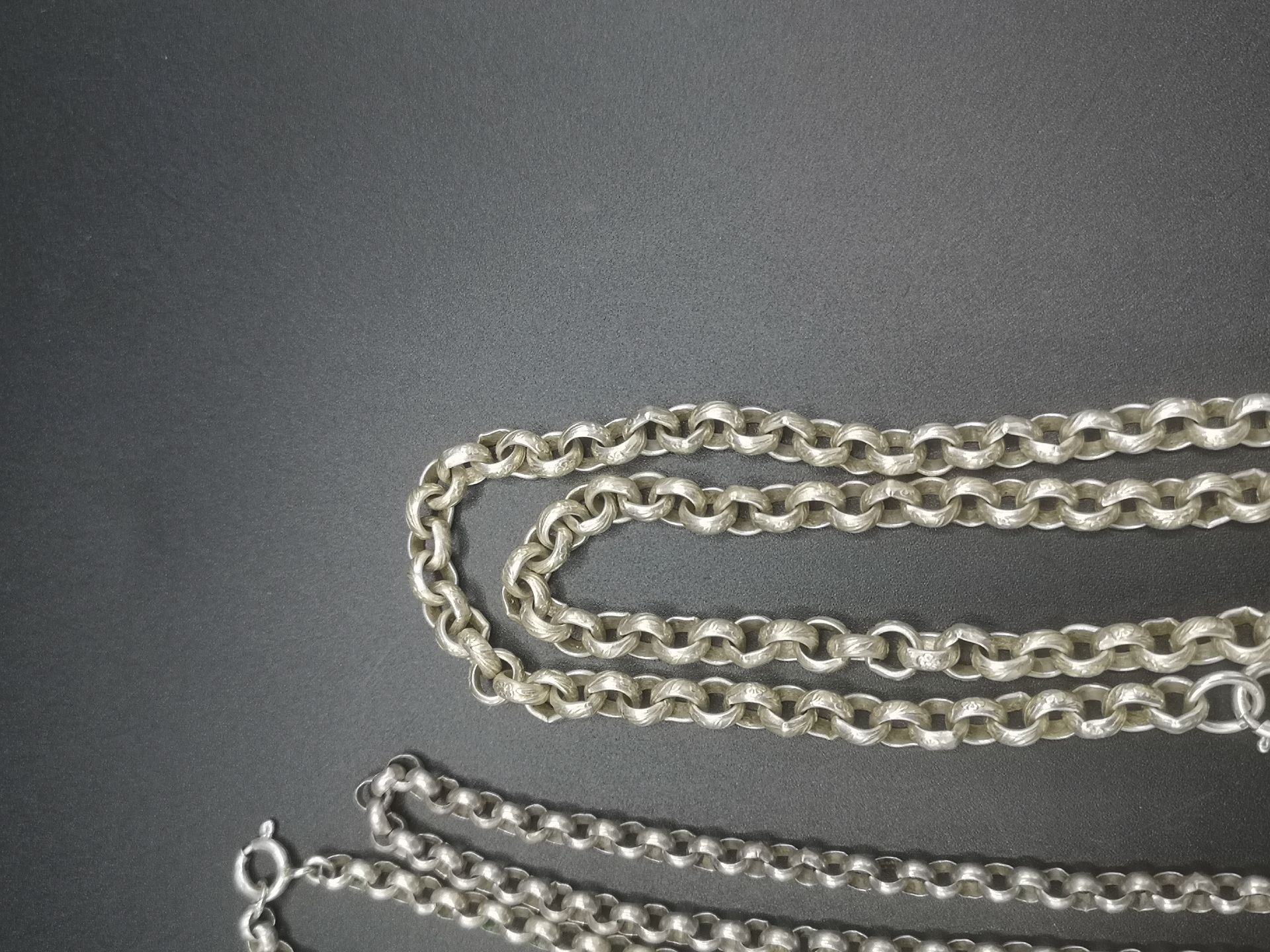 Two silver necklace - Image 6 of 6