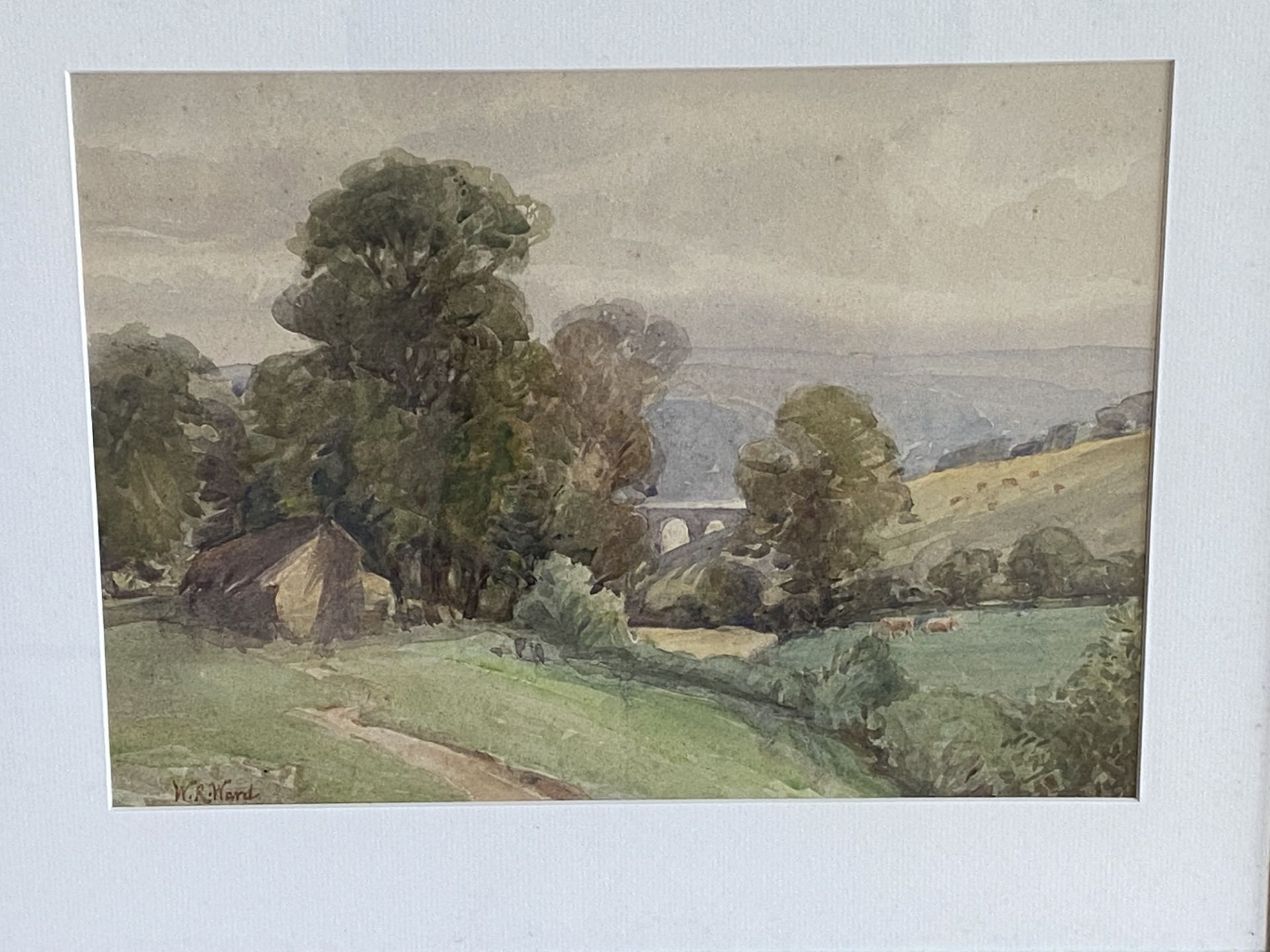 W.R. Ward - framed and glazed watercolour - Image 3 of 3