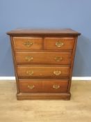 Mahogany chest of drawers