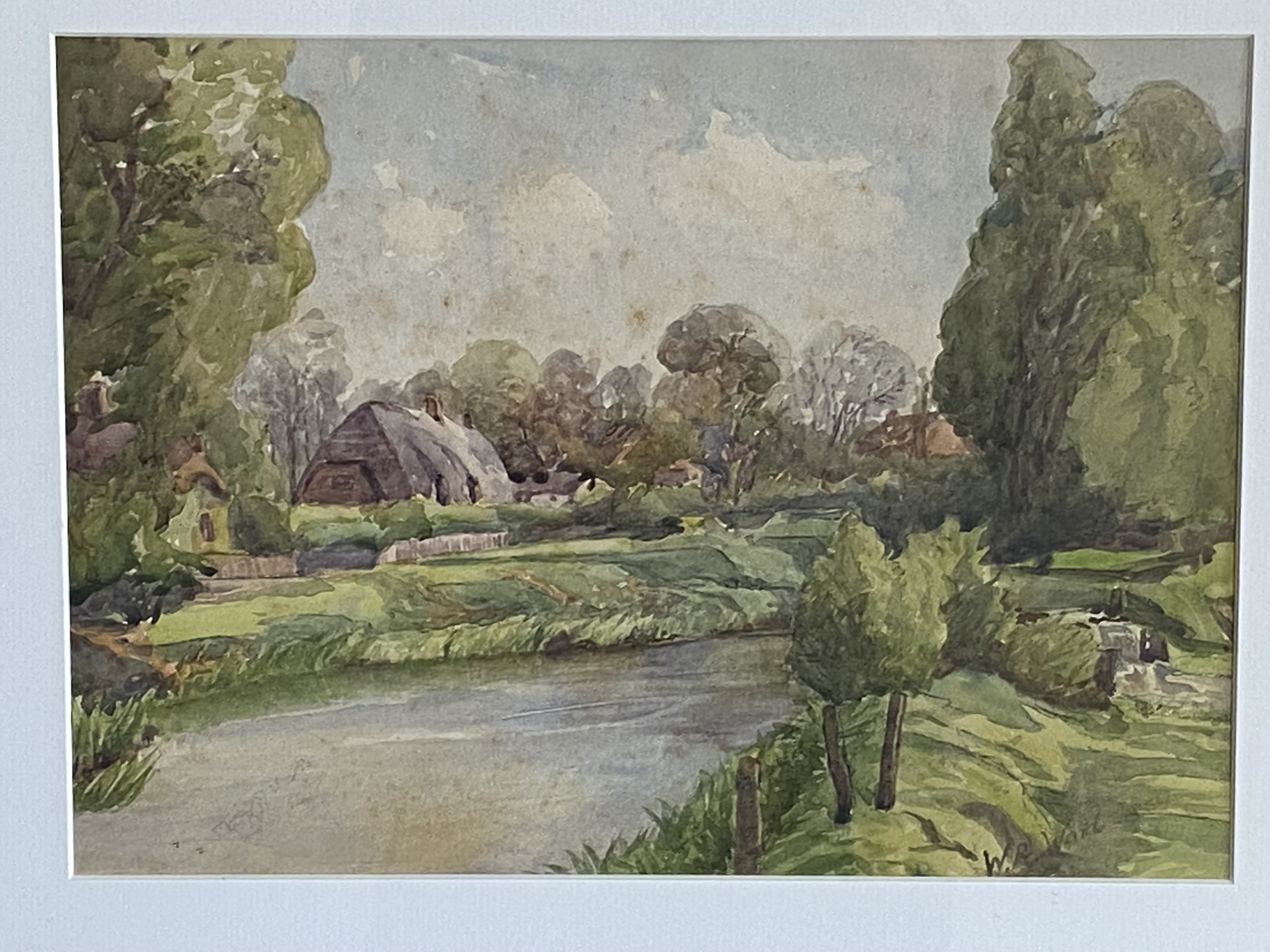 W.R. Ward - framed and glazed watercolour - Image 2 of 4