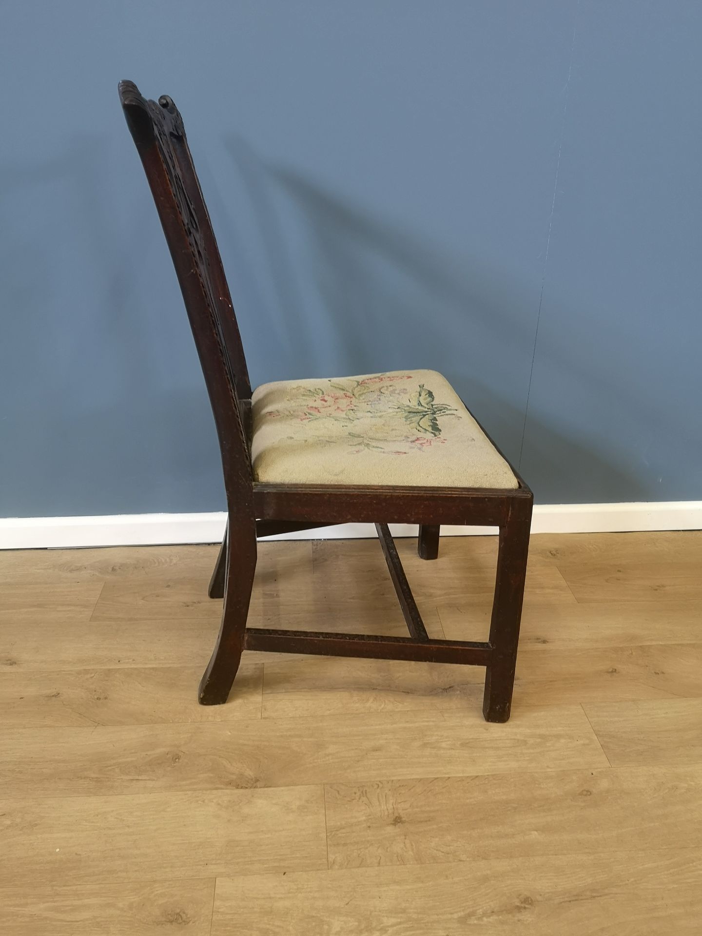 Mahogany dining chair - Image 5 of 5