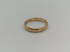 22ct gold band