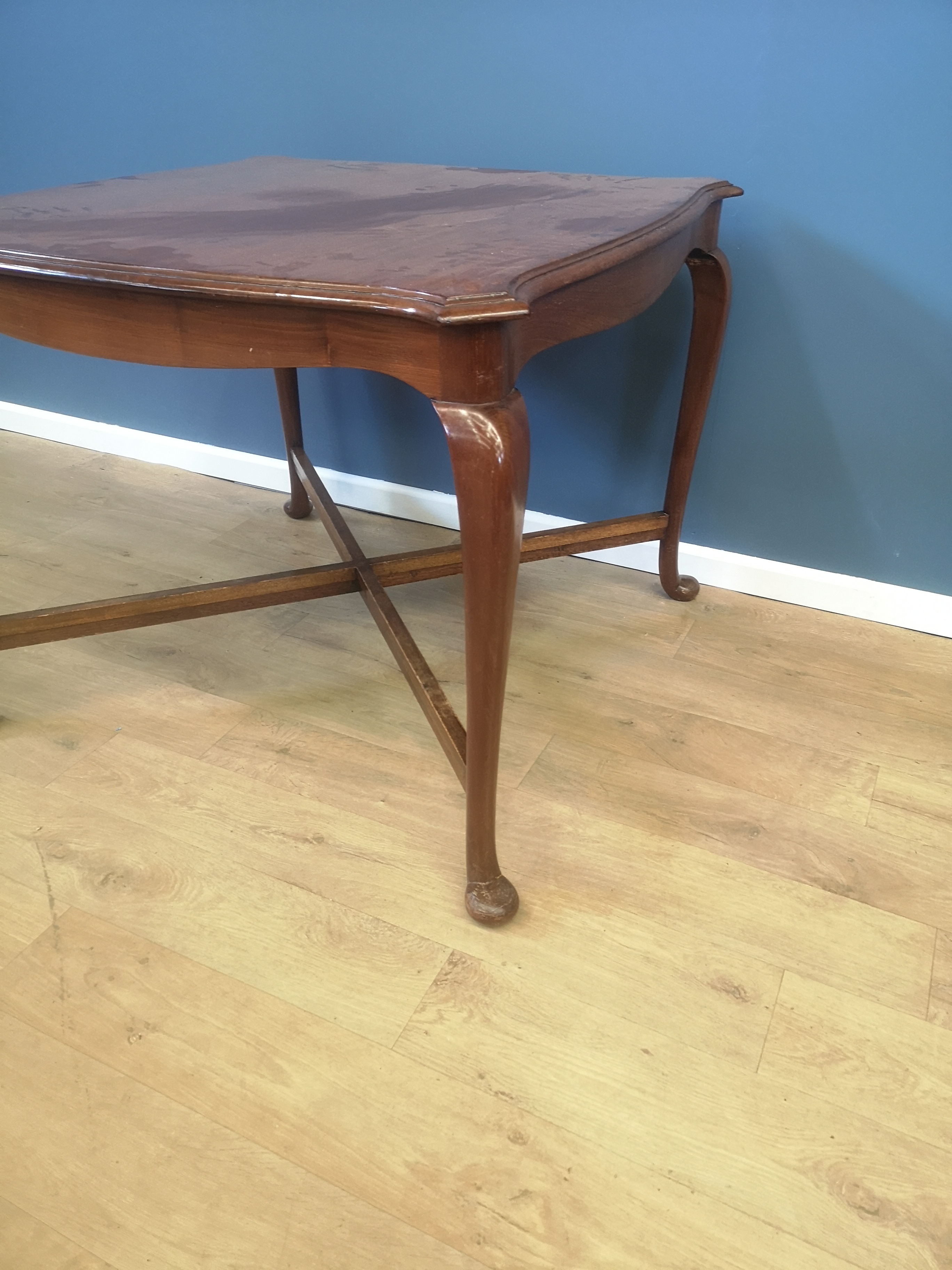 Mahogany breakfast table - Image 4 of 5