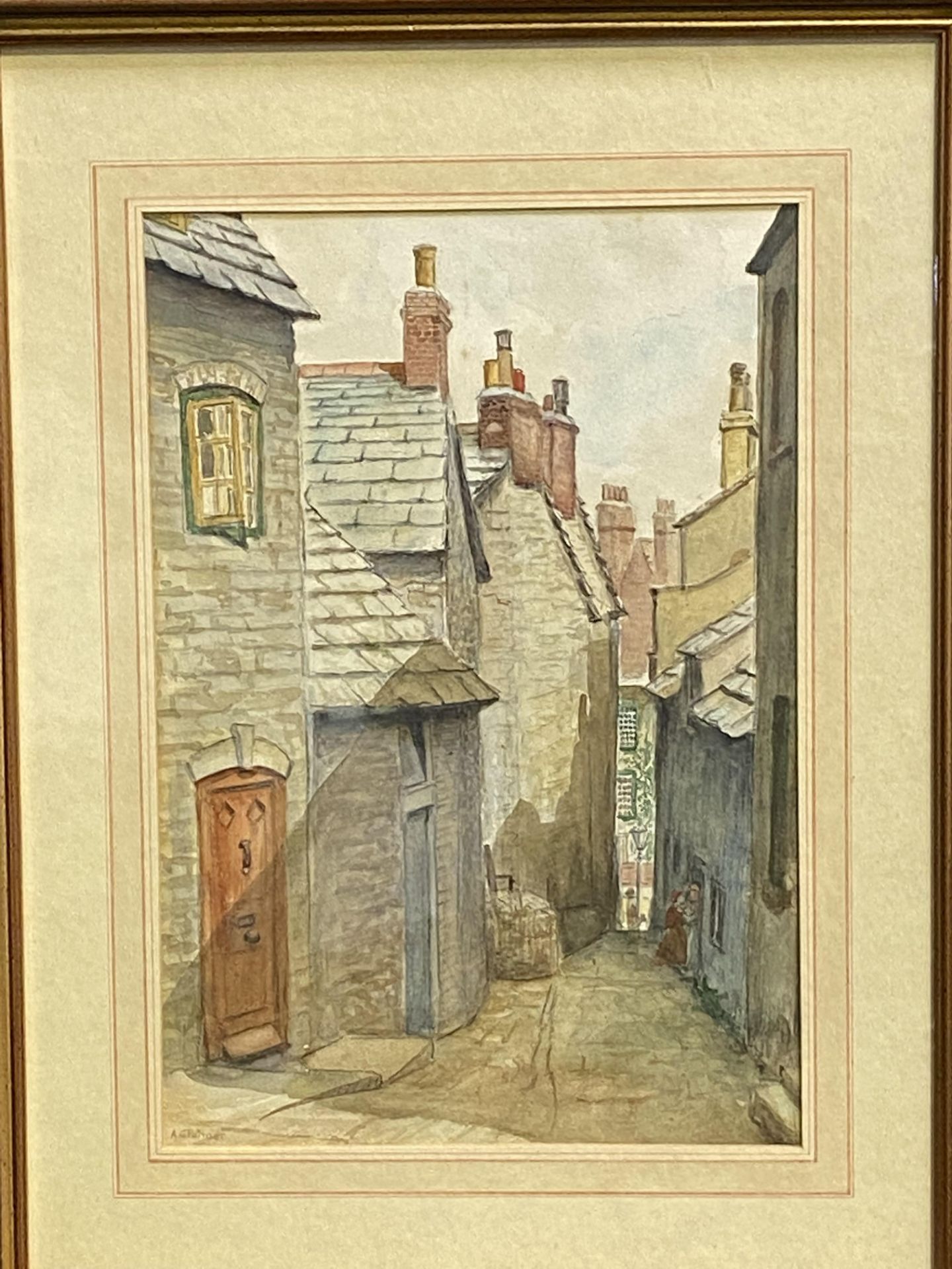 A. G. Palmer - framed and glazed watercolour - Image 2 of 4