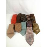 Ten Turnbull and Asser silk ties