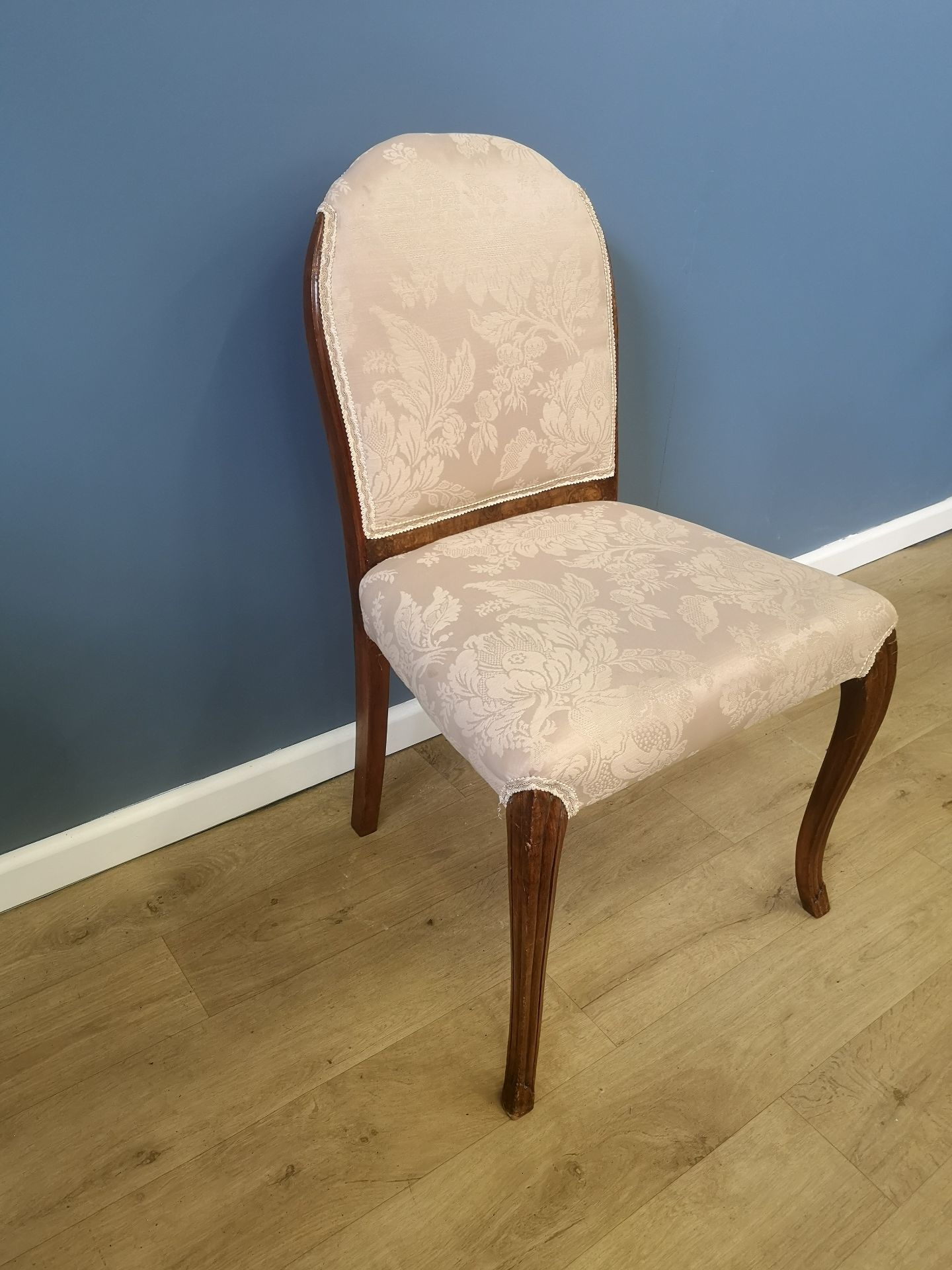 Four mahogany dining chairs - Image 2 of 4