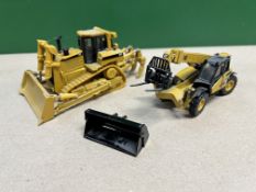 Caterpillar D8R Series II Bulldozer & TH360B telehandler