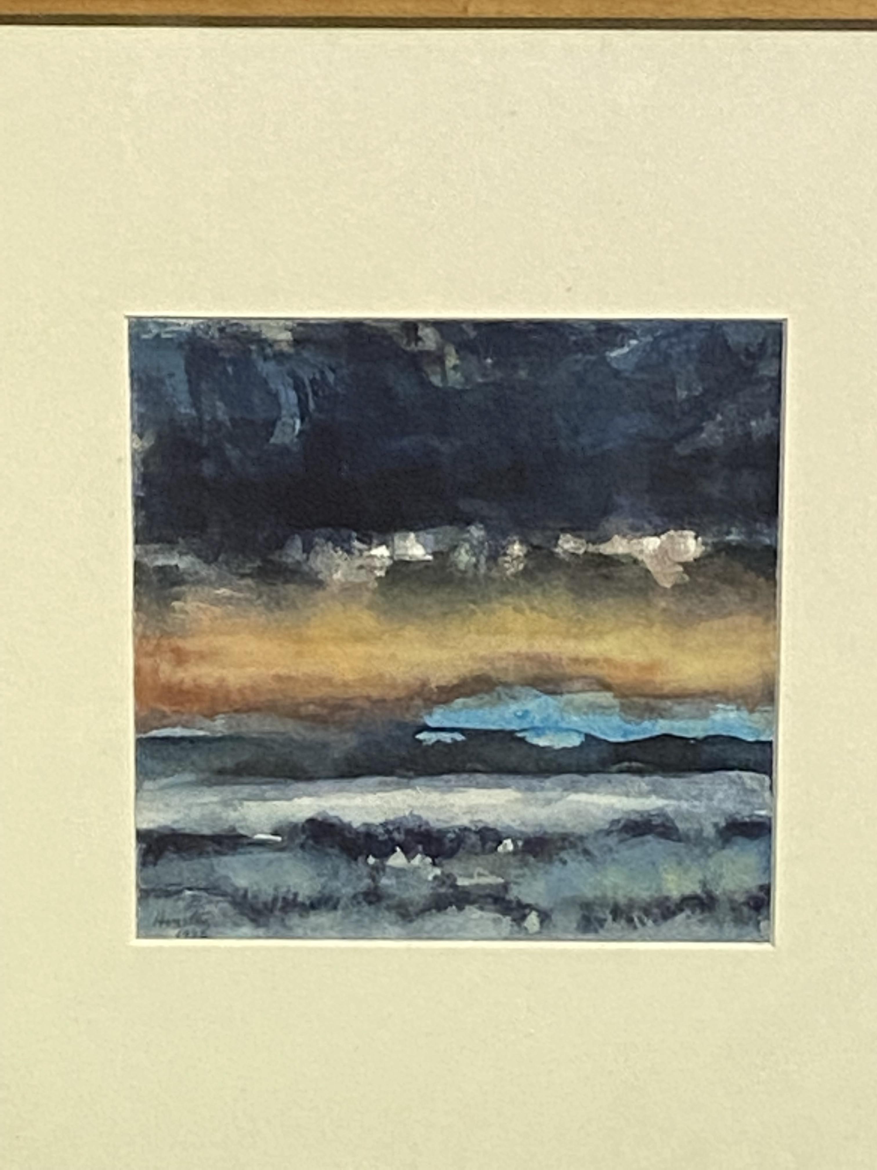 Framed and glazed watercolour - Image 2 of 3