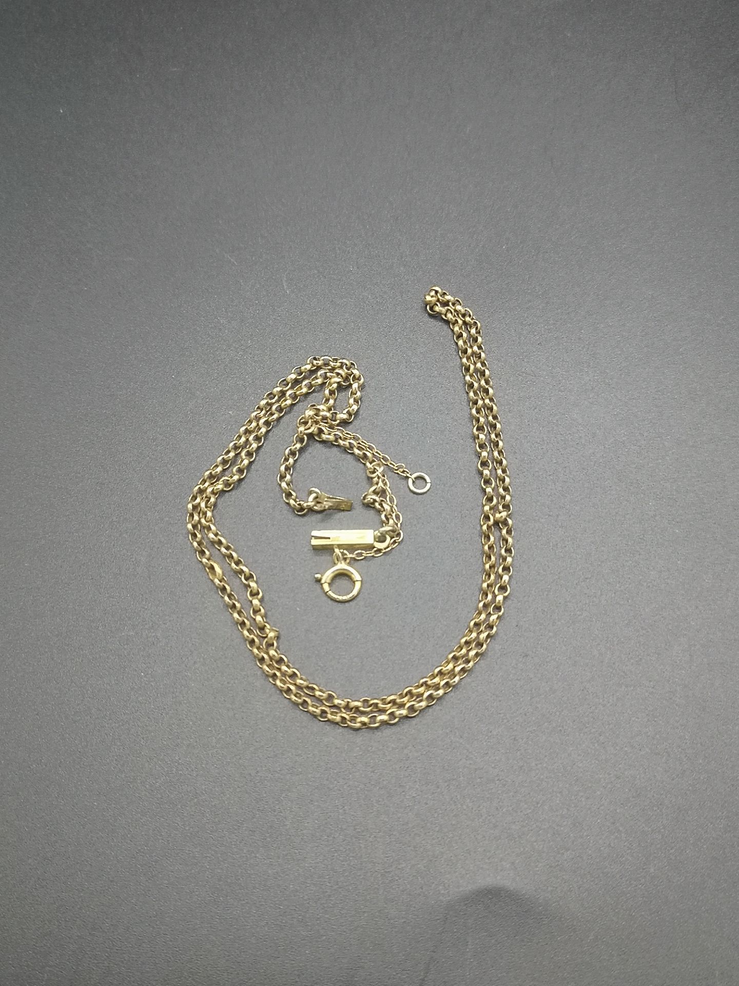 9ct gold necklace - Image 2 of 4