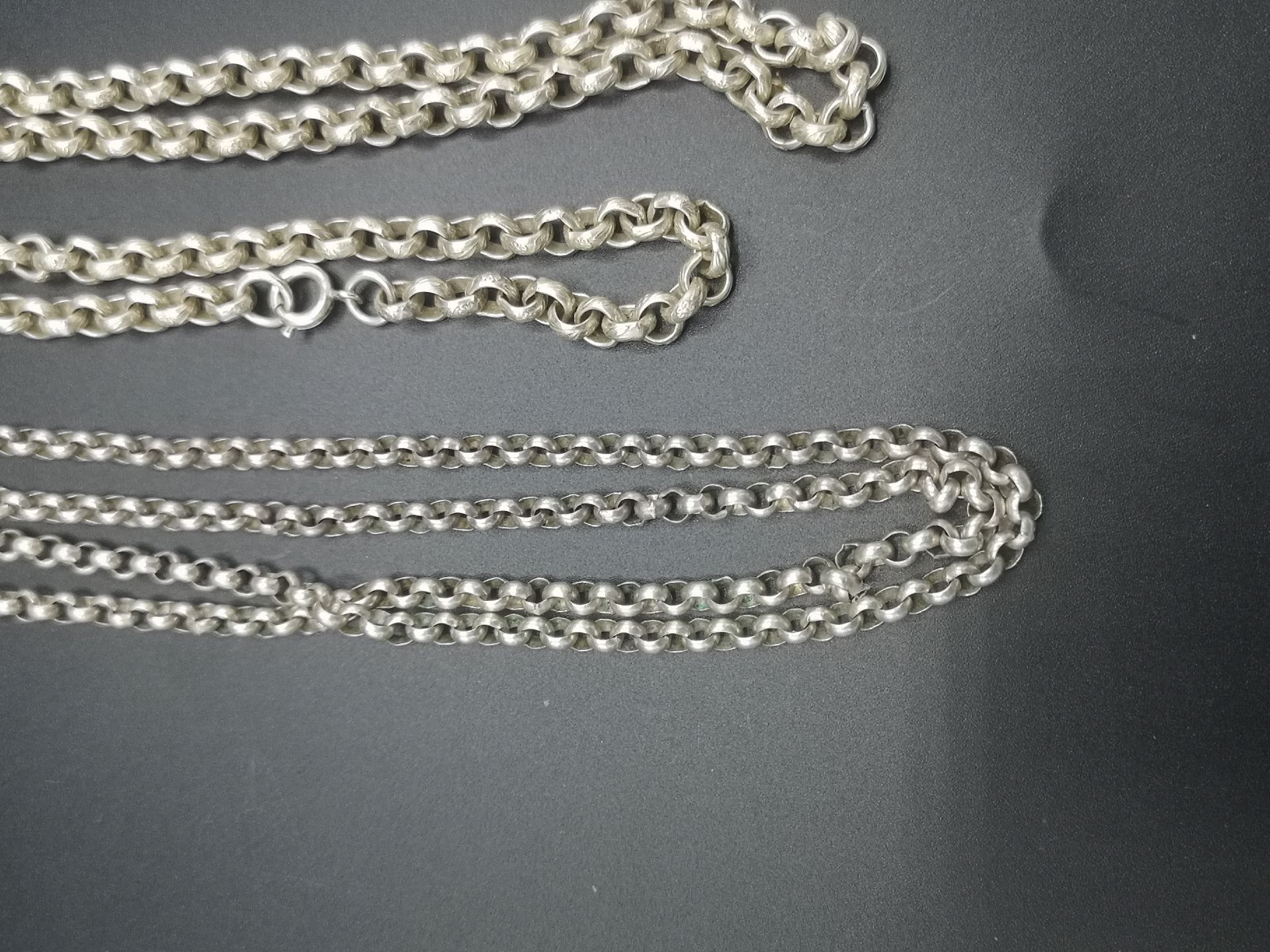 Two silver necklace - Image 3 of 6