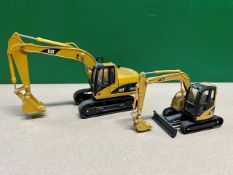 Caterpillar 308CCR & 320CL excavators