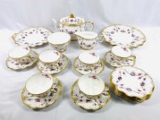 Royal Crown Derby Royal Antoinette tea set