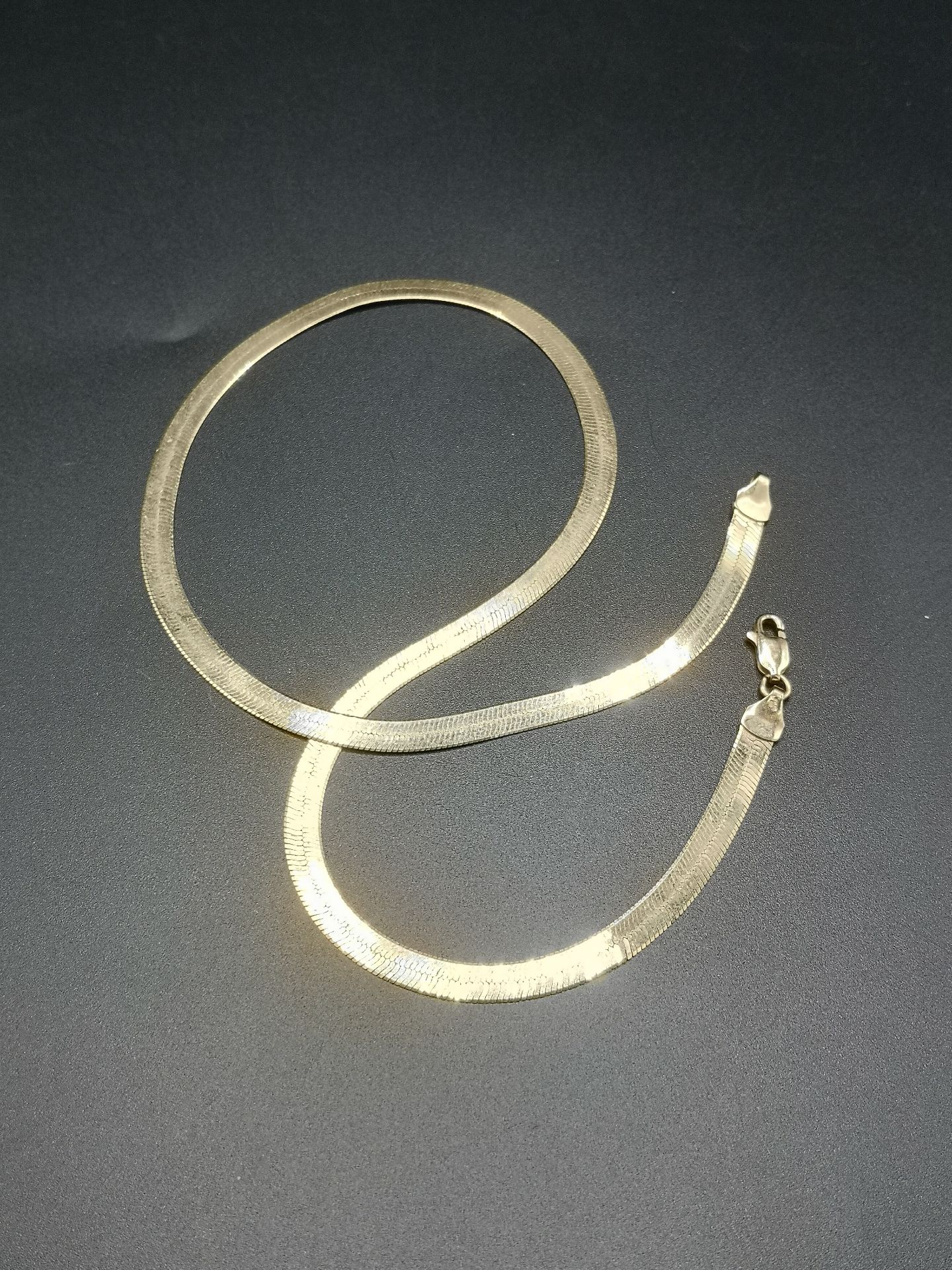 9ct gold necklace - Image 2 of 3