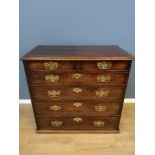 Mahogany chest of drawers