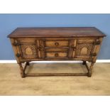 1930's oak sideboard